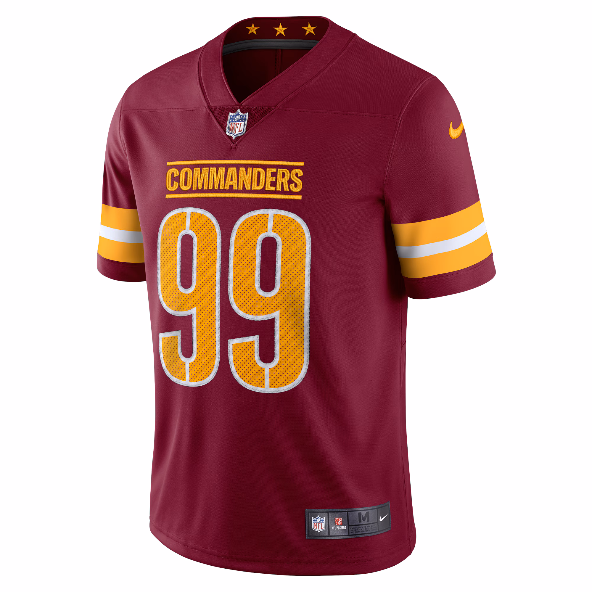Chase Young Washington Commanders Vapor Limited Jersey - White