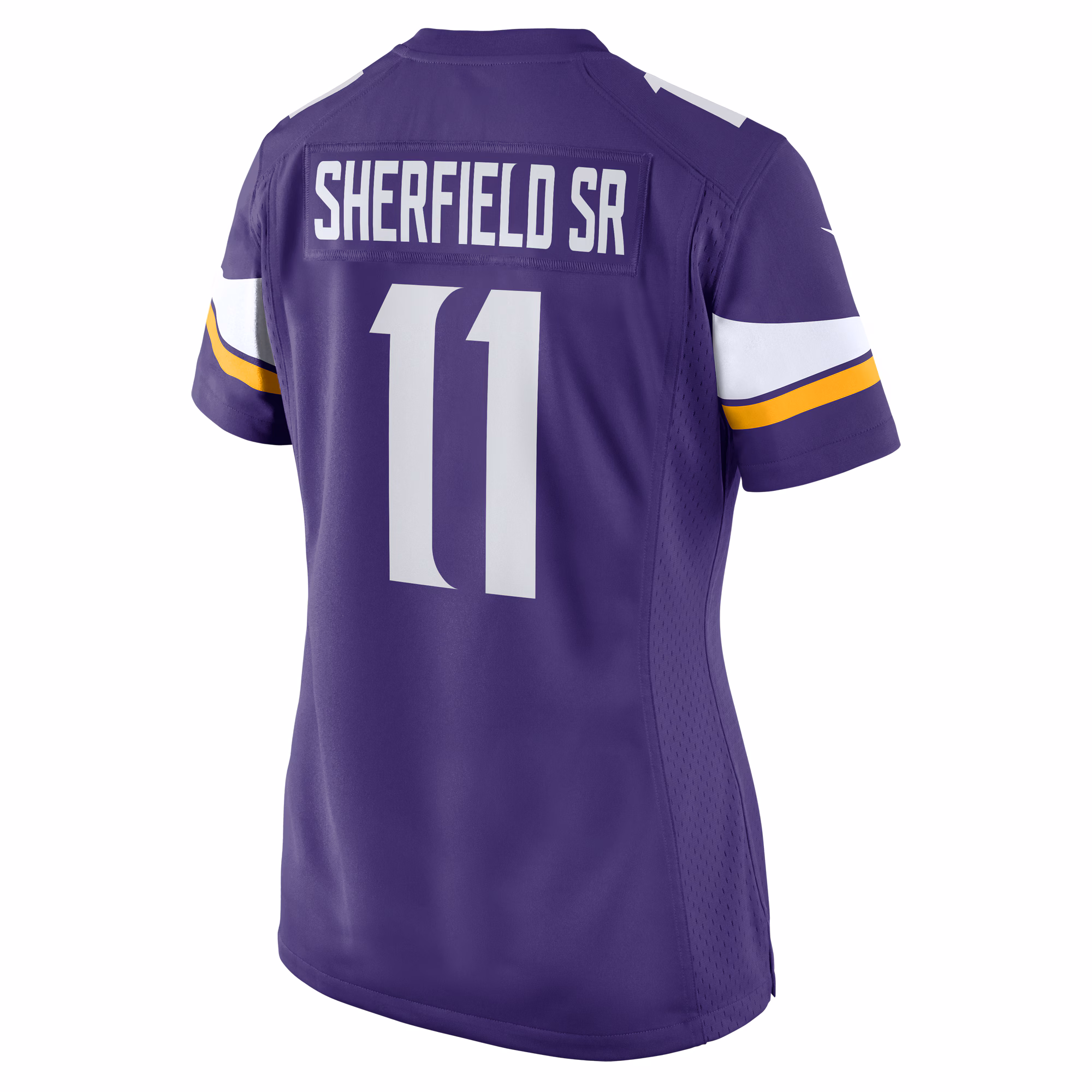 Trent Sherfield Sr. Minnesota Vikings Women's Game Jersey -  Purple