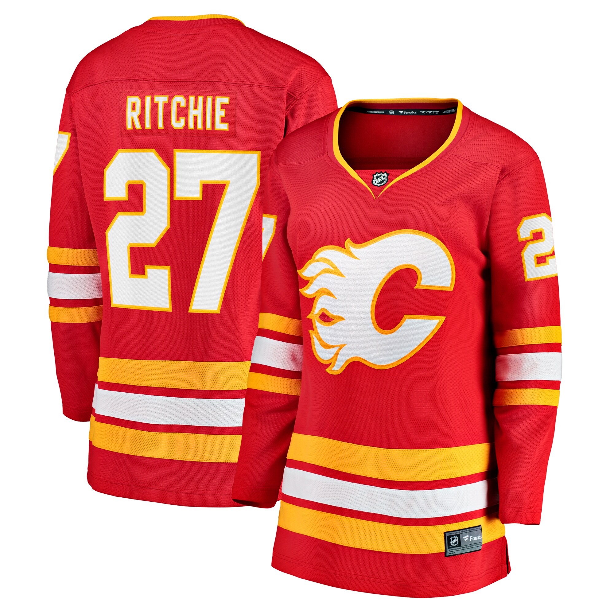 Nick Ritchie Calgary Flames Women's Home Breakaway Jersey - Red