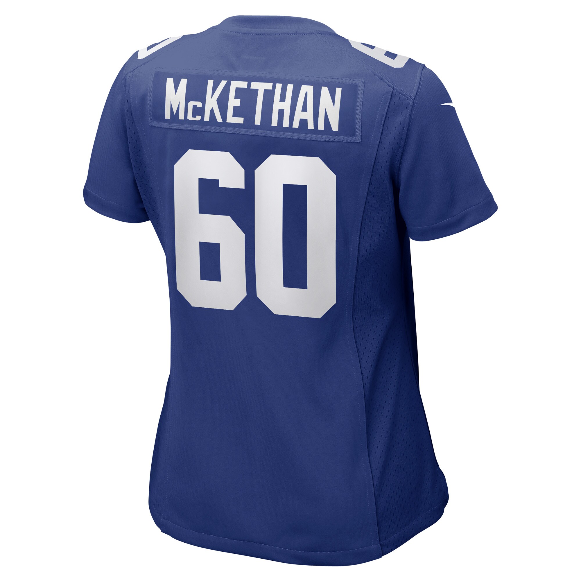 Marcus McKethan New York Giants Women's Game Player Jersey - Royal