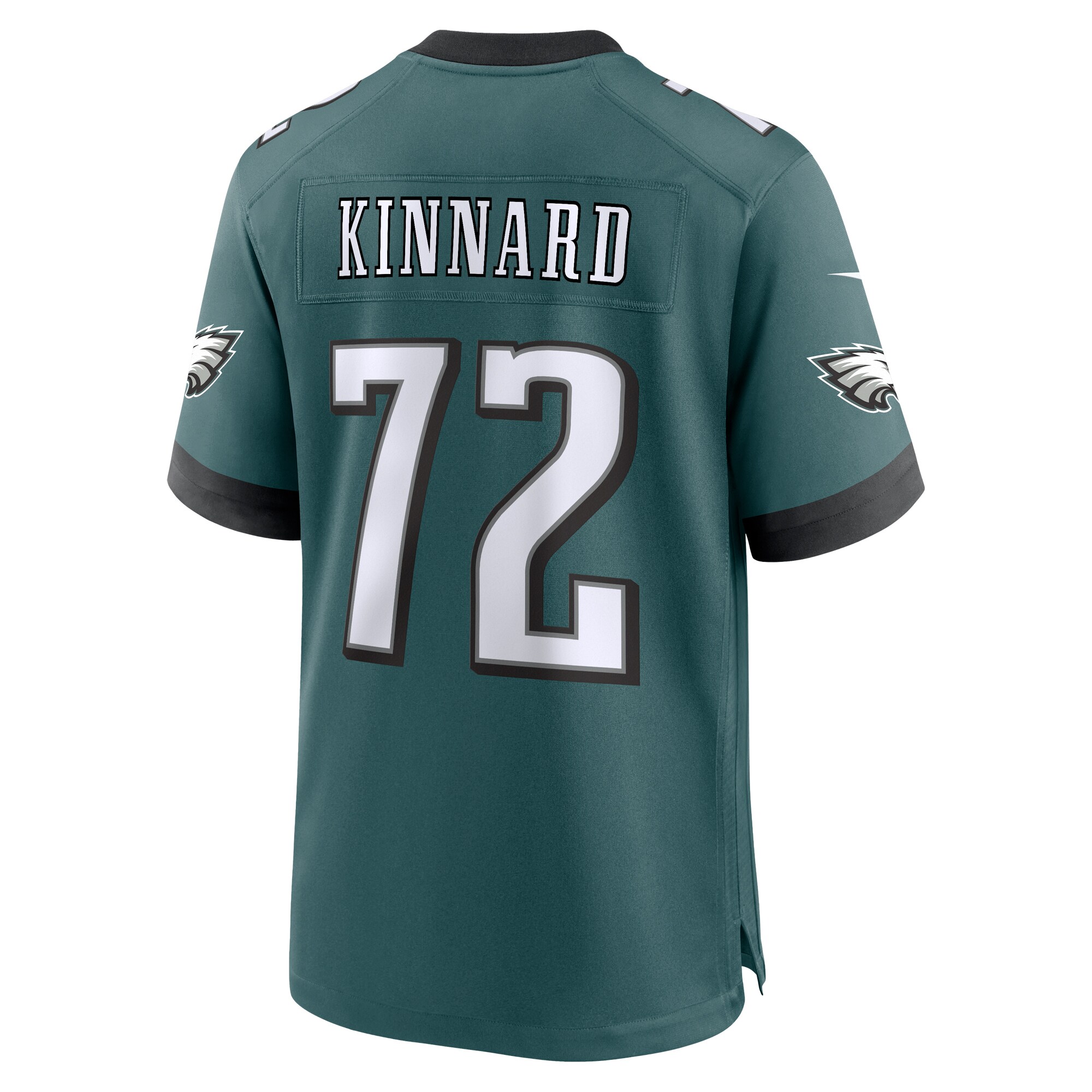 Darian Kinnard Philadelphia Eagles Team Game Jersey - Midnight Green