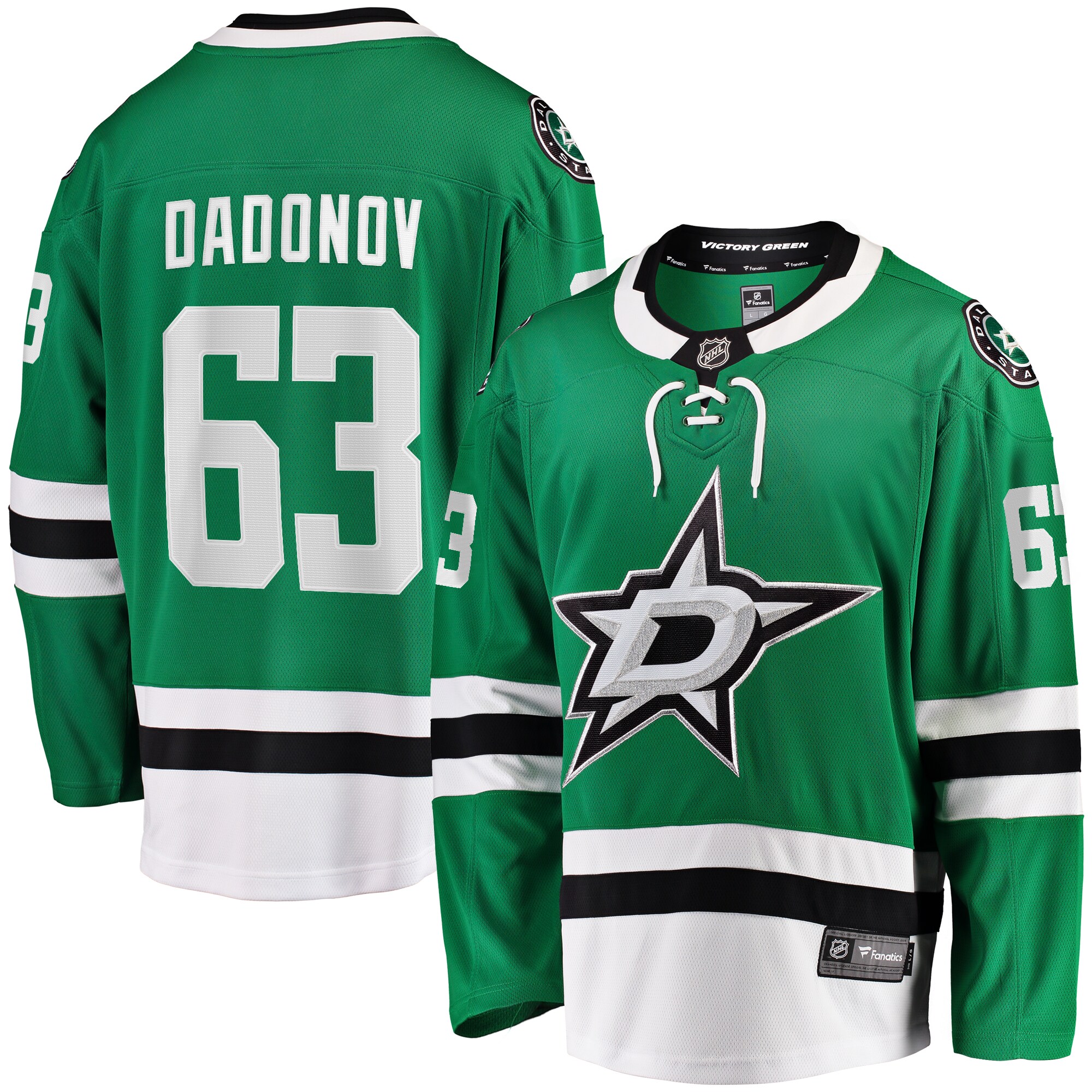 Evgenii Dadonov Dallas Stars Home Breakaway Jersey - Green