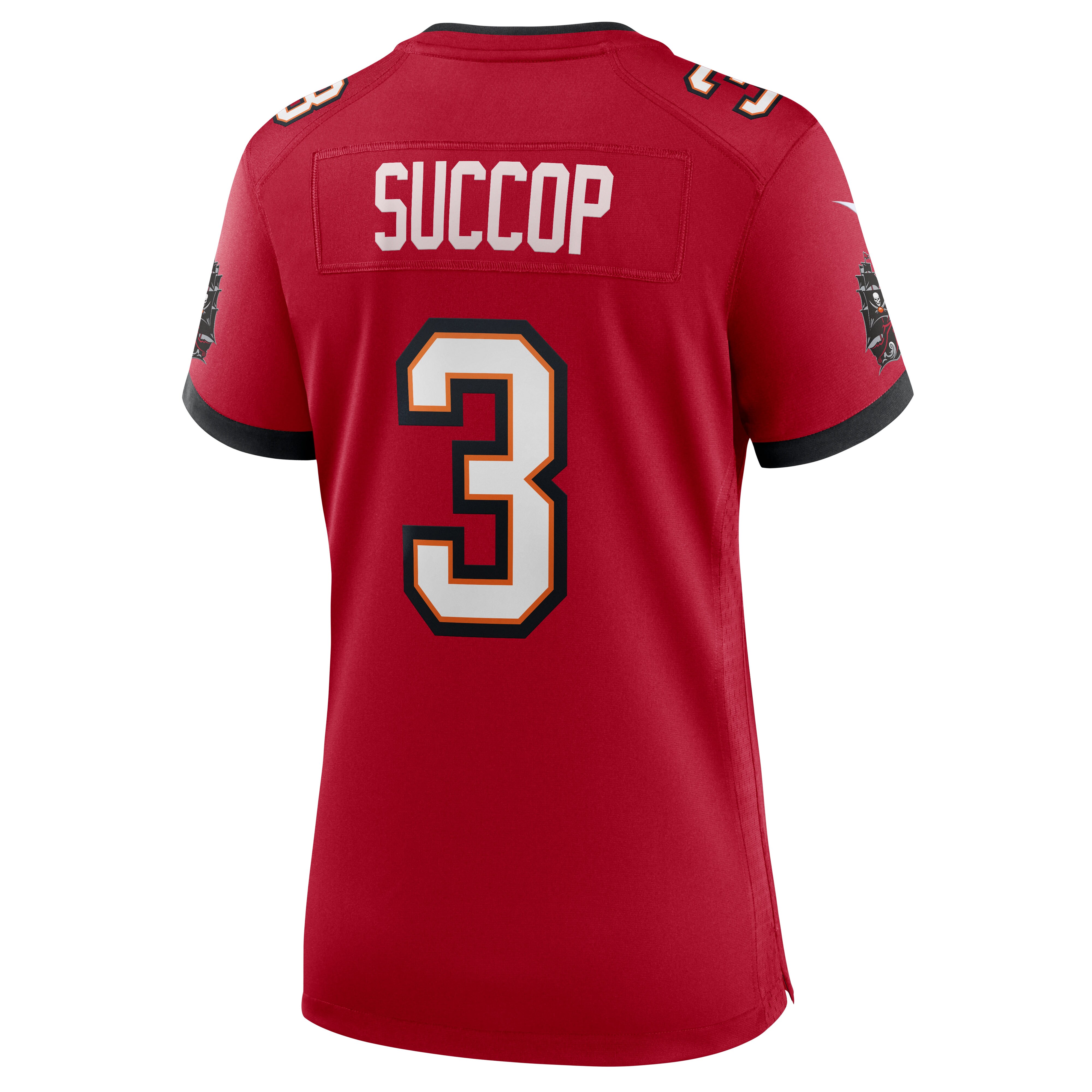 Ryan Succop Tampa Bay Buccaneers  Women's Team Game Jersey - Red