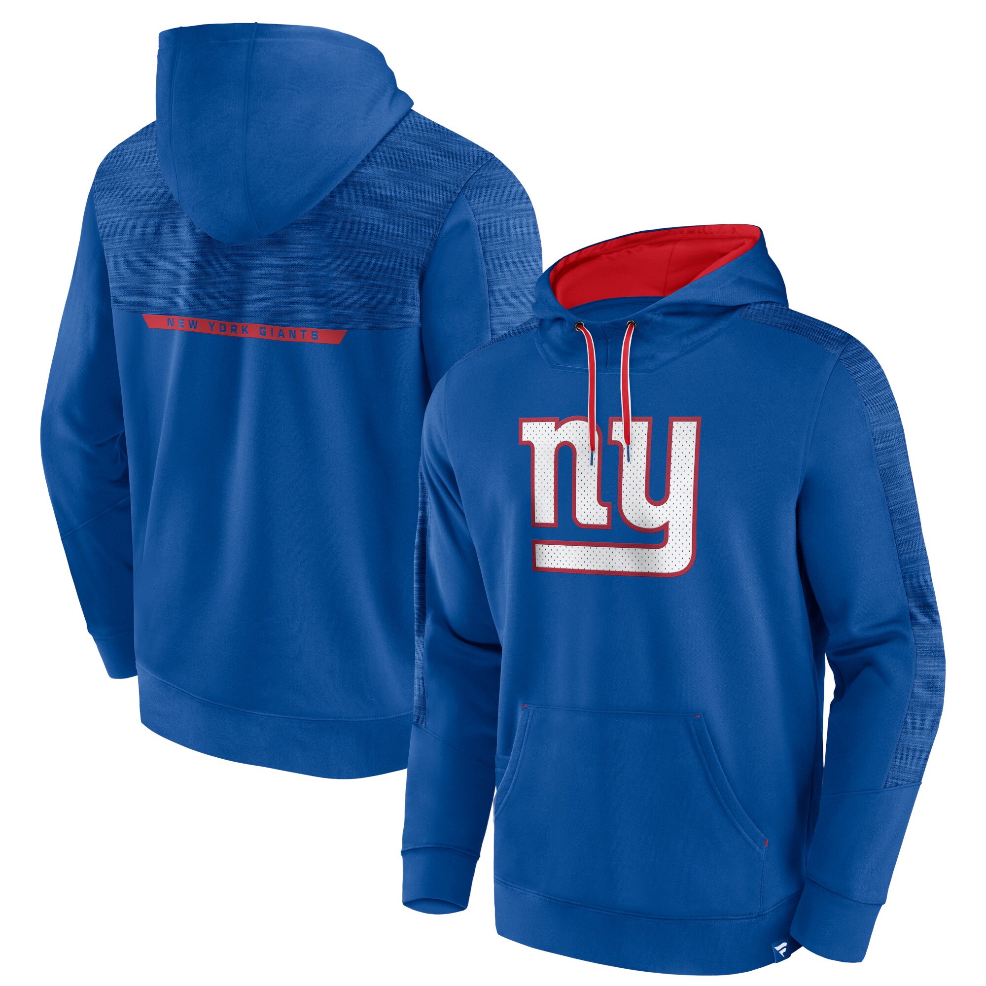 New York Giants   Defender Evo Pullover Hoodie - Royal