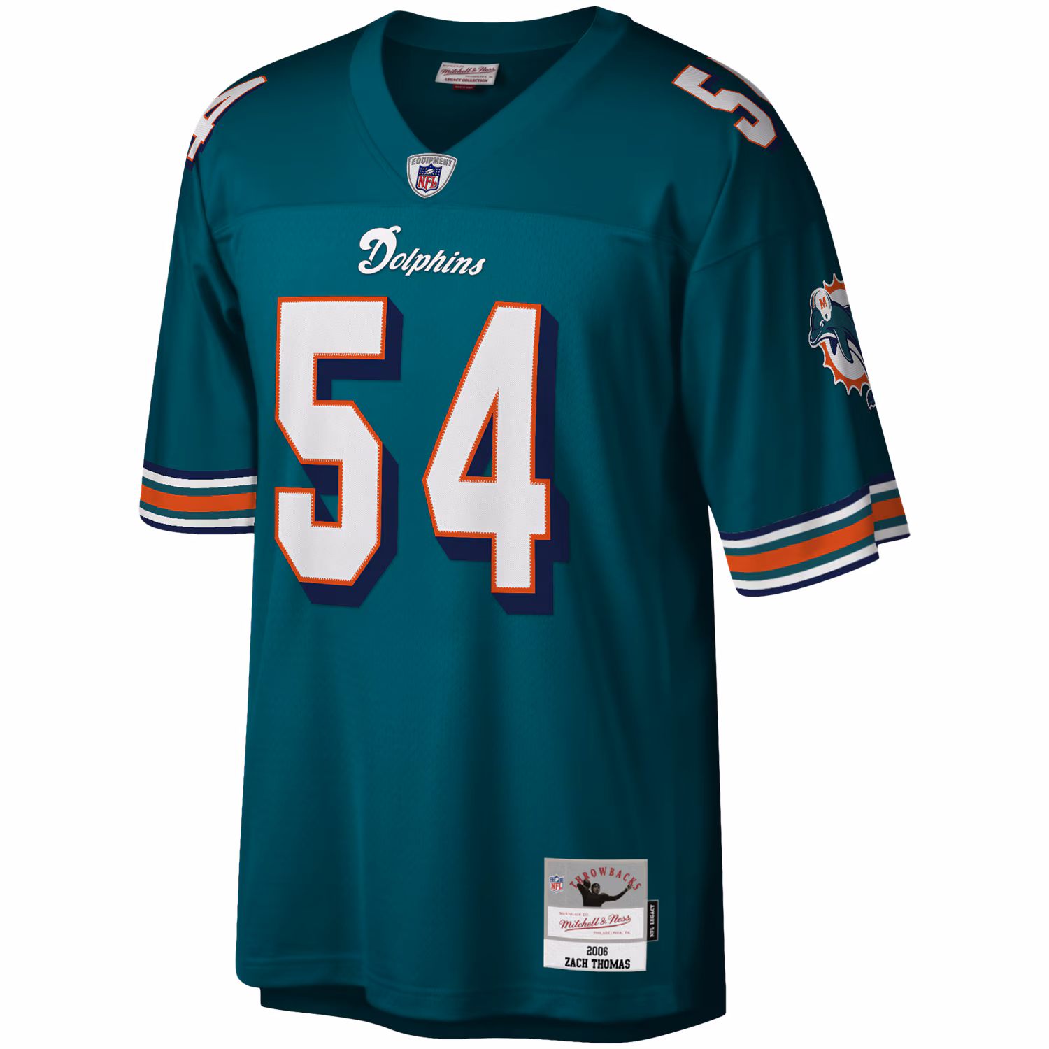 Zach Thomas Miami Dolphins Legacy Replica Jersey - Orange