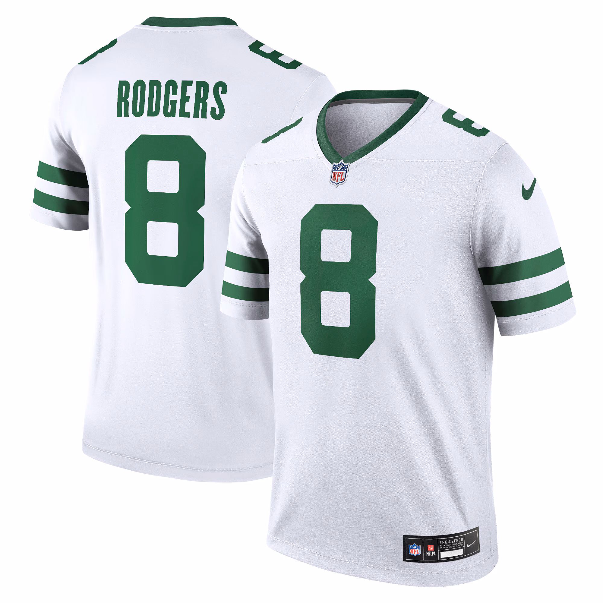 Aaron Rodgers New York Jets Men's Legend Player Jersey - Legacy White