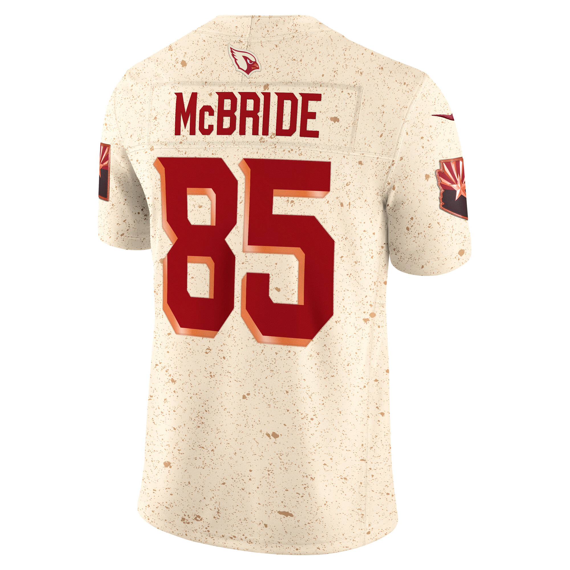 Trey McBride #85 Arizona Cardinals 2025 Rivalries Collection Limited Jersey - Natural