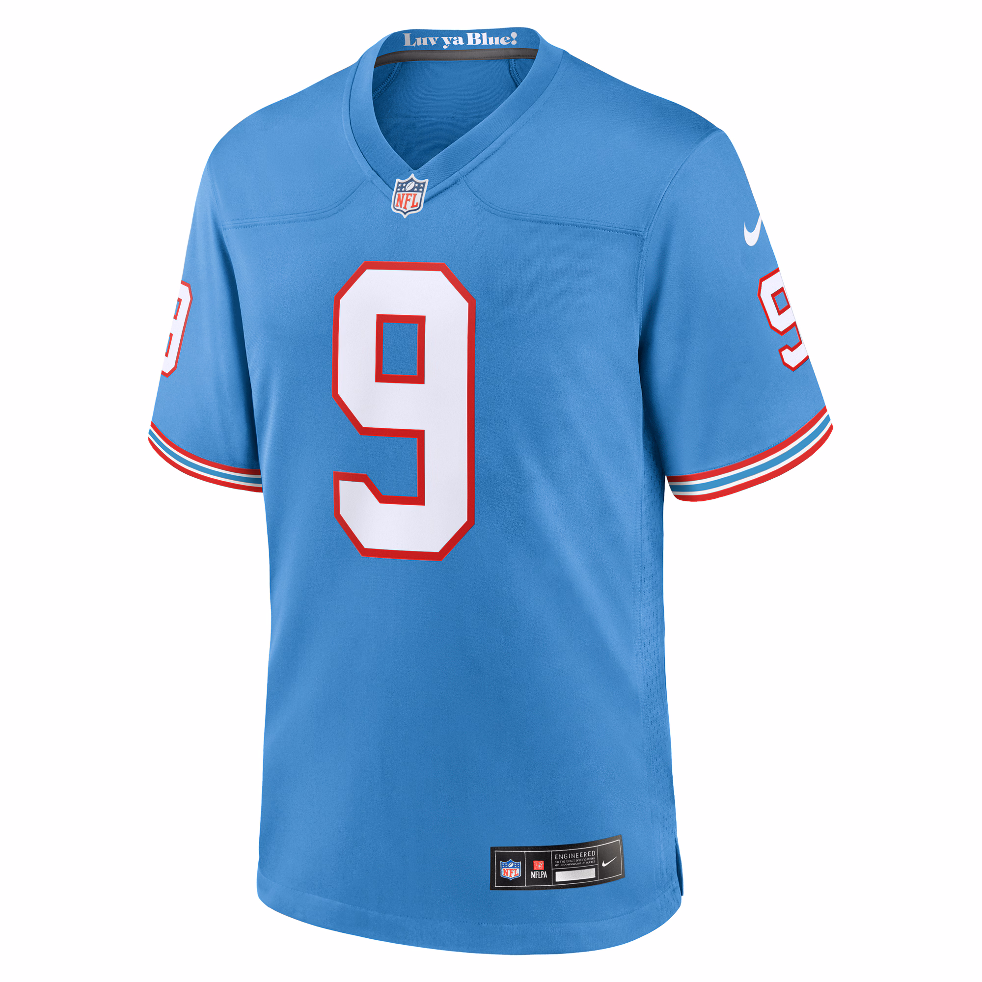 Steve McNair Tennessee Titans Game Retired Player Jersey - Navy