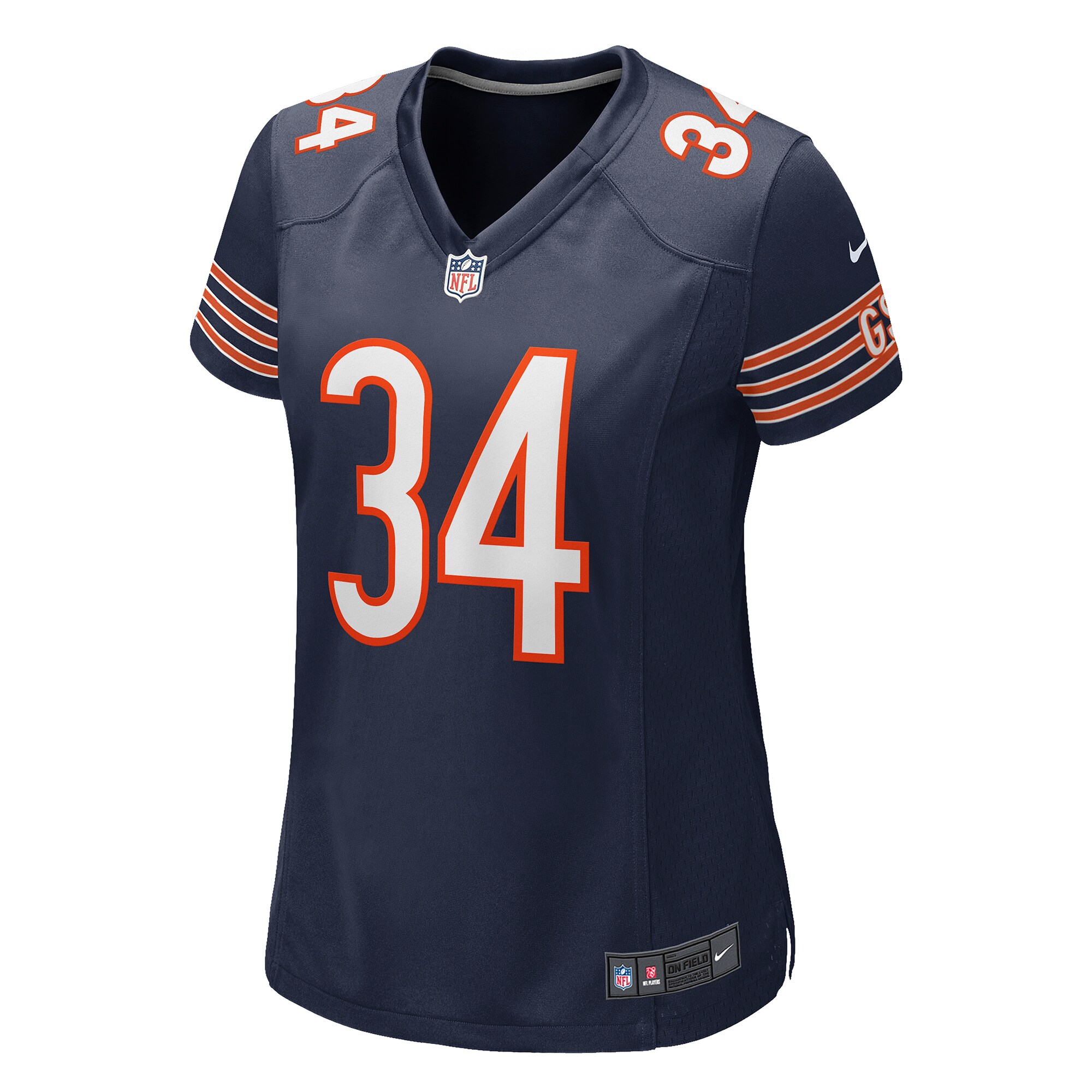 Walter Payton Chicago Bears Women's Game Retired Player Jersey - Navy