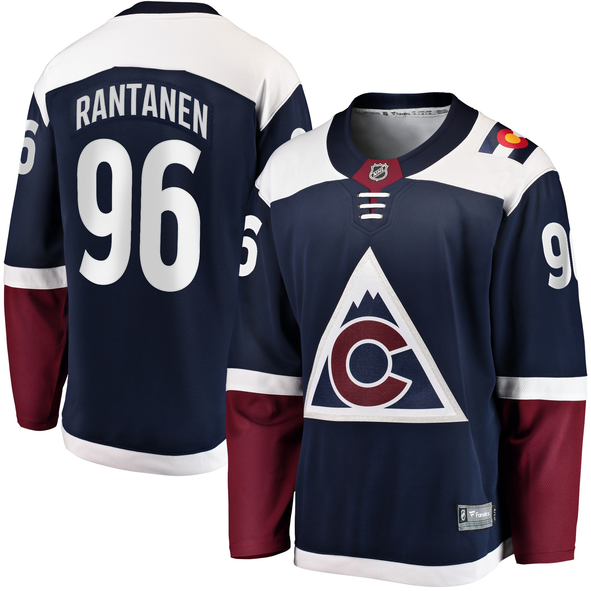 Mikko Rantanen Colorado Avalanche Premier Breakaway Player Jersey - Navy