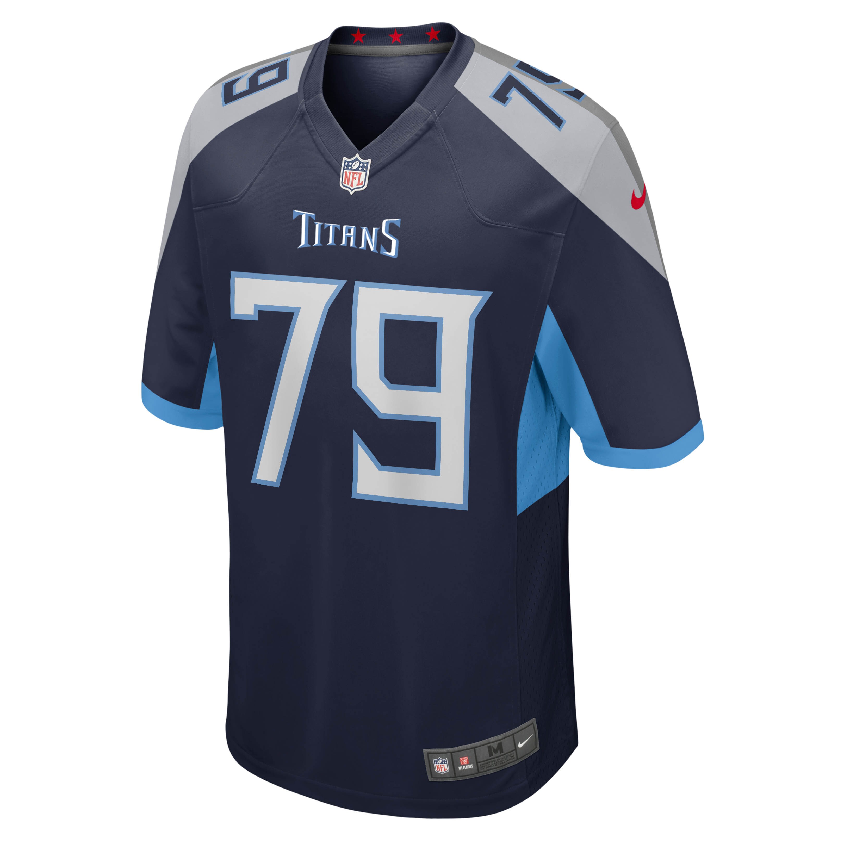 Isaiah Wilson Tennessee Titans  Game Jersey - Navy