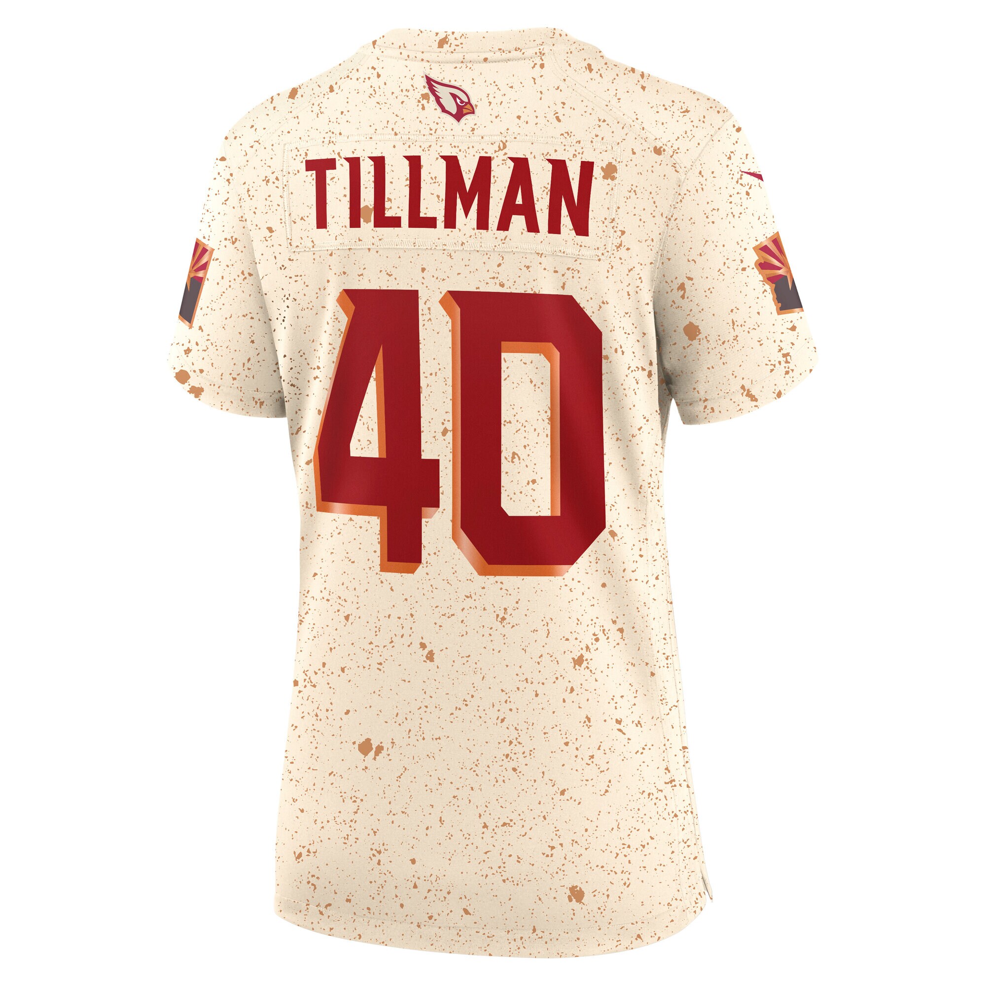 Pat Tillman #40 Arizona Cardinals Women's 2025 Rivalries Collection Retired Player Game Jersey - Natural