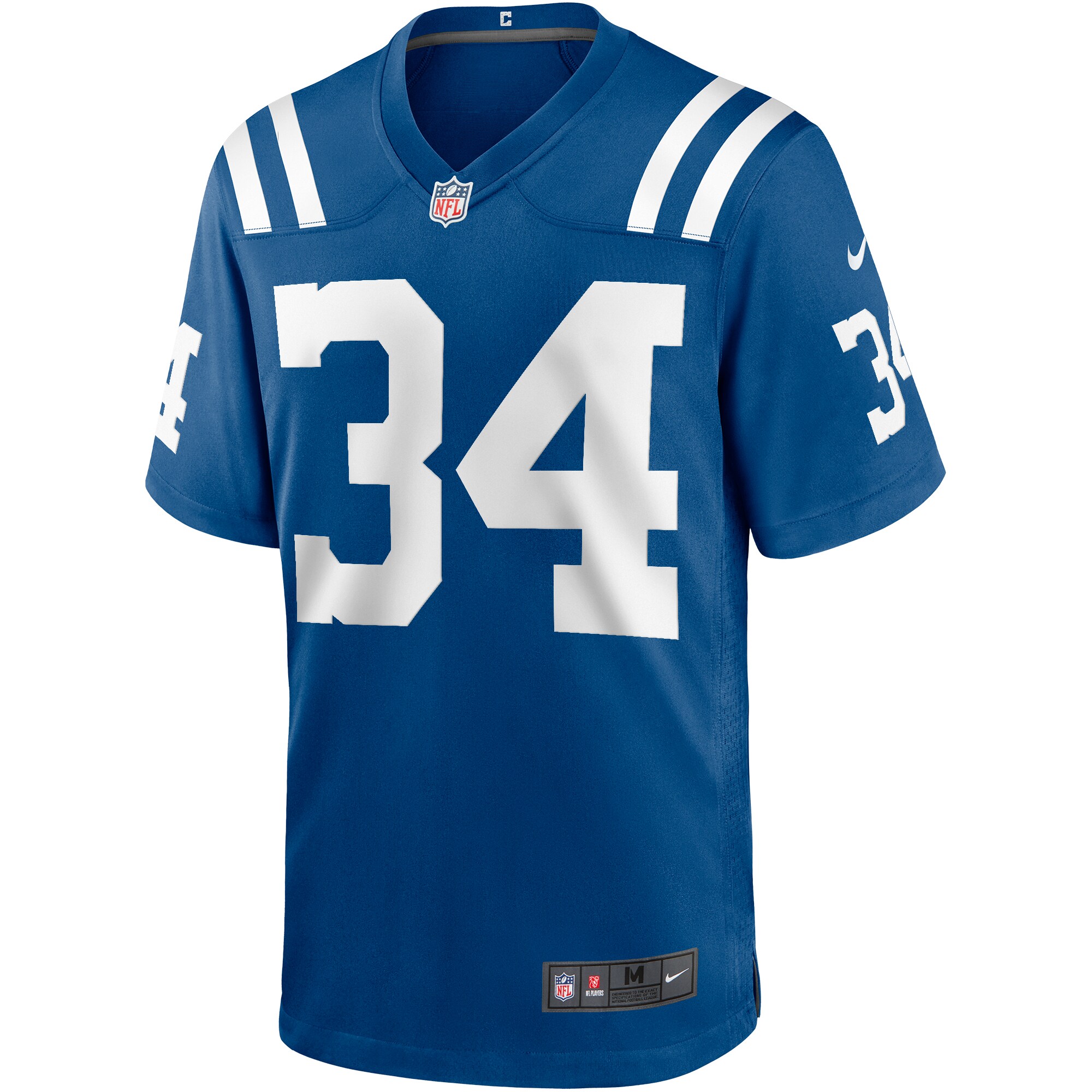 Joe Perry Indianapolis Colts Game Retired Player Jersey - Royal