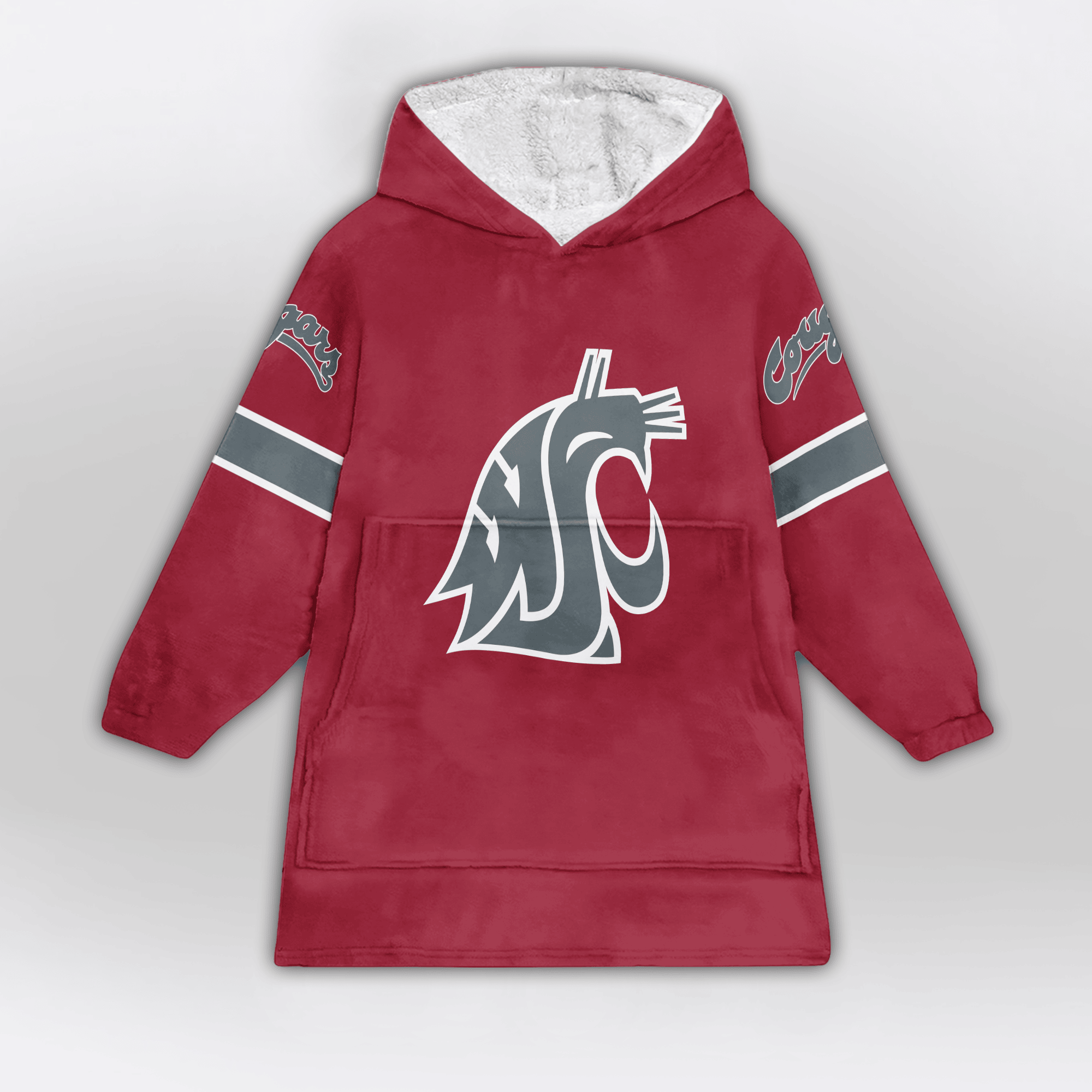 Kid #1 Washington State Football Unisex Blanket Hoodie