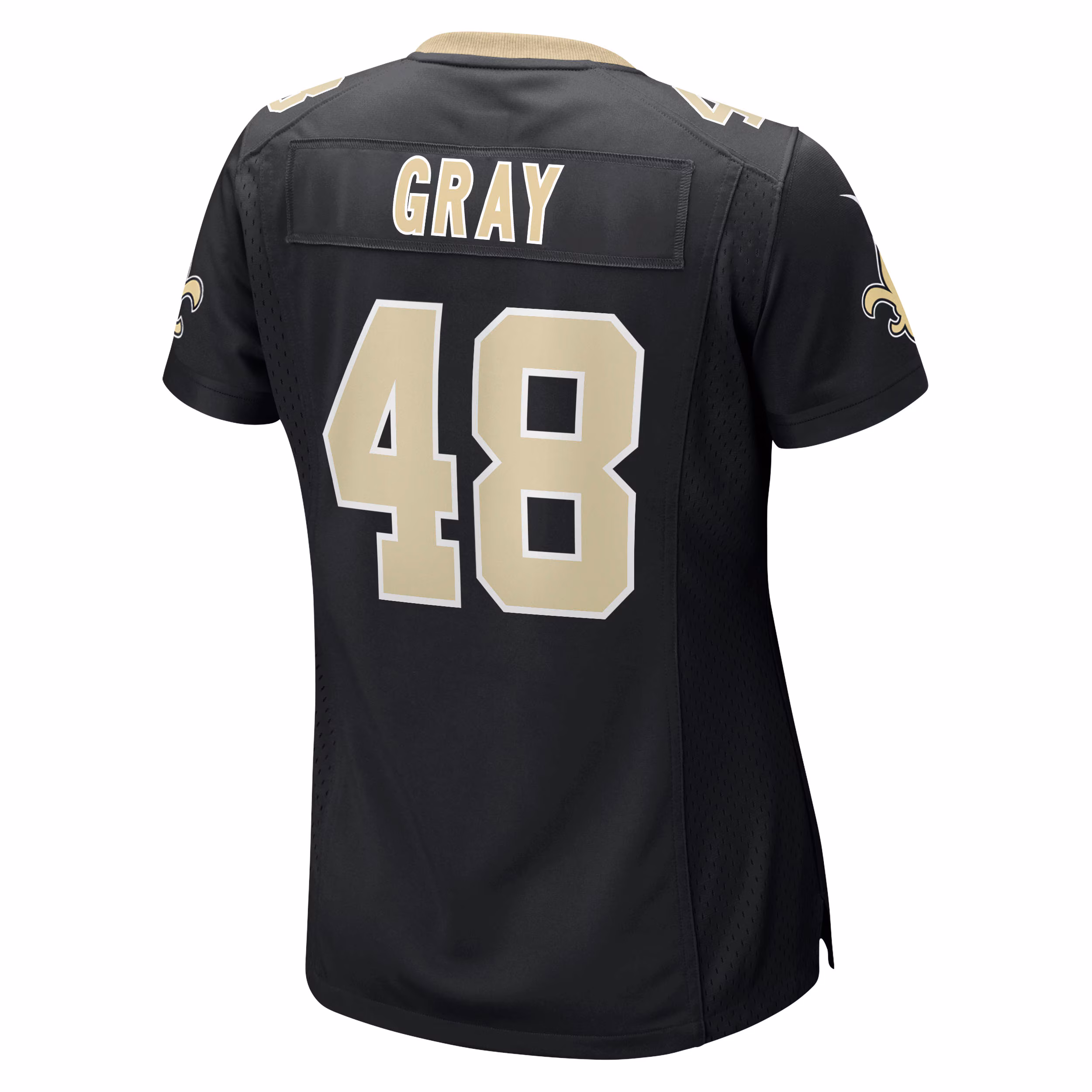 J.T. Gray New Orleans Saints Women's Game Jersey - Black