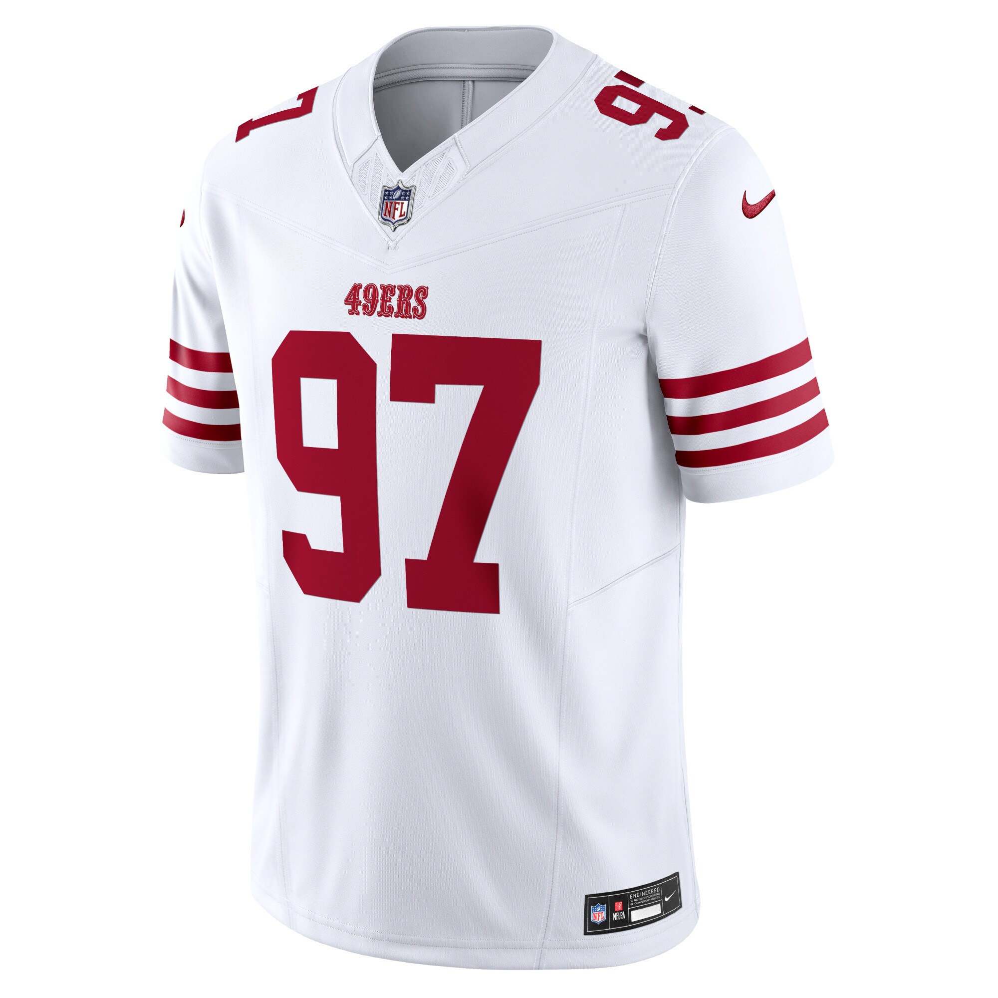 Nick Bosa San Francisco 49ers  Vapor F.U.S.E. Limited Jersey - White