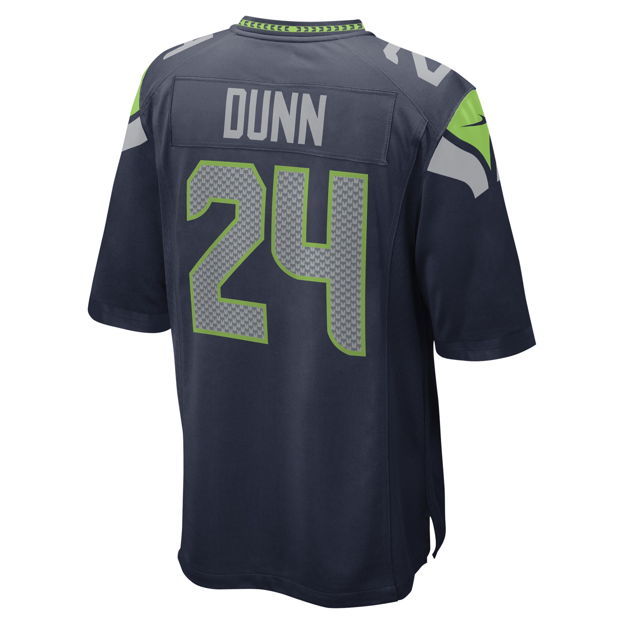 Isaiah Dunn Seattle Seahawks  Game Player Jersey - College Navy