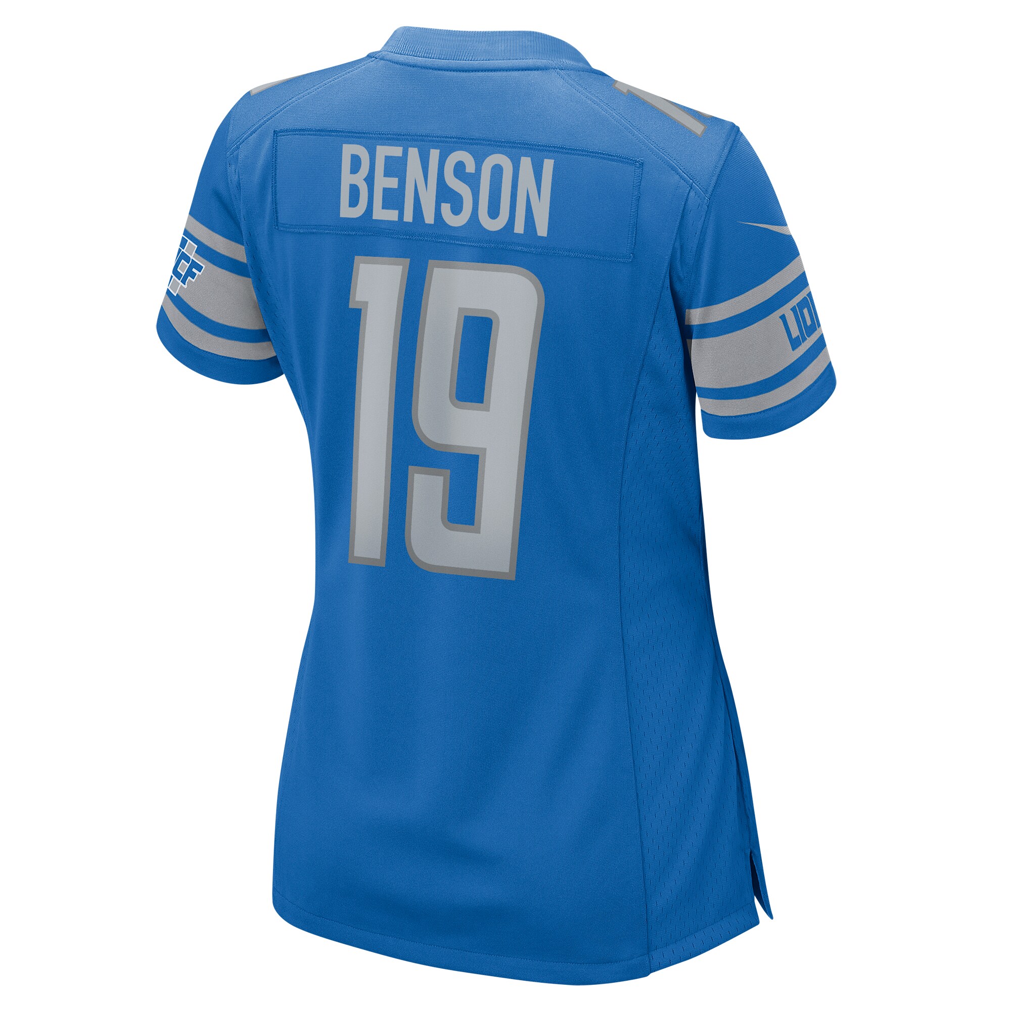 Trinity Benson Detroit Lions  Women's Home Game Player Jersey - Blue
