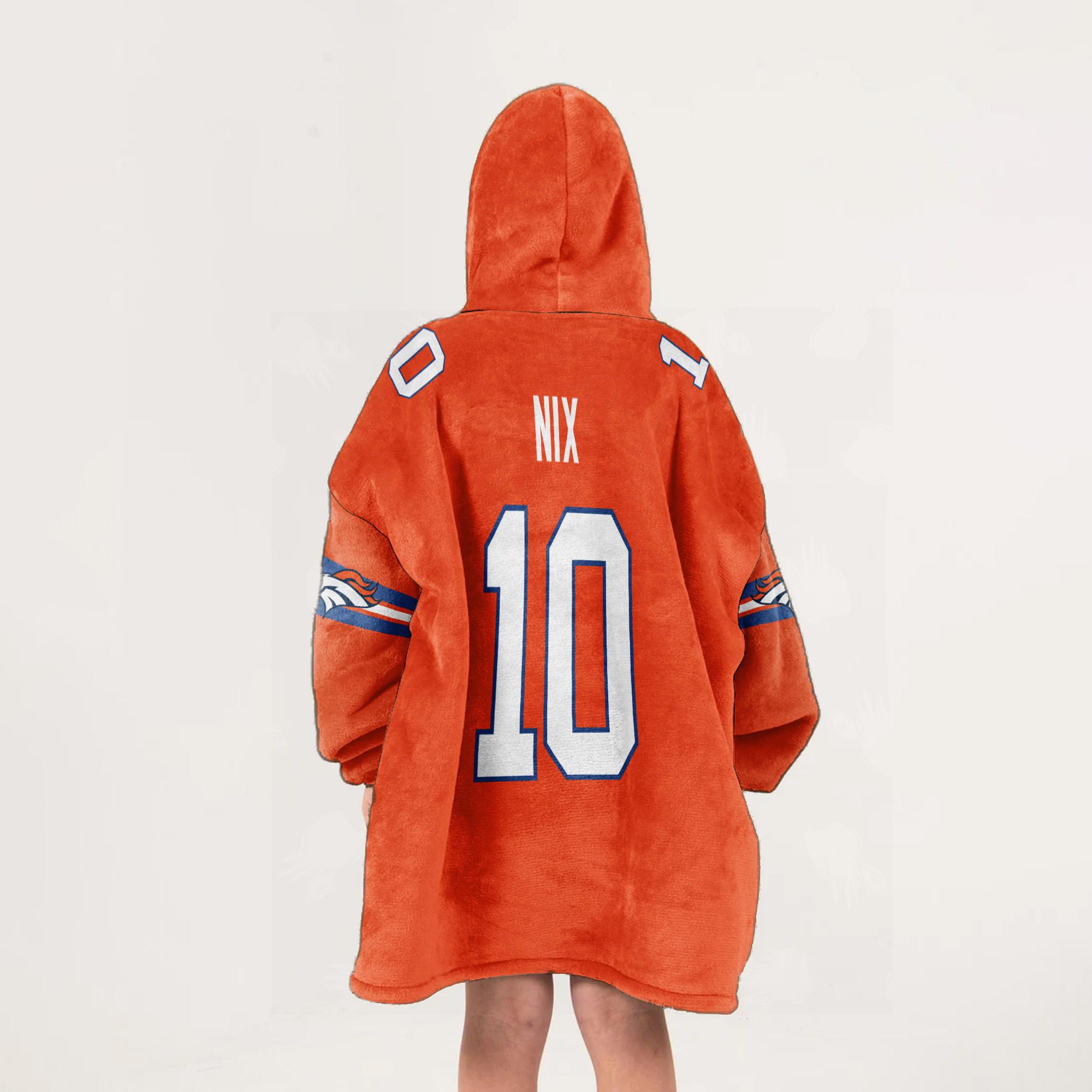 Kid Captain B.N 10 Denver Football Unisex Blanket Hoodie