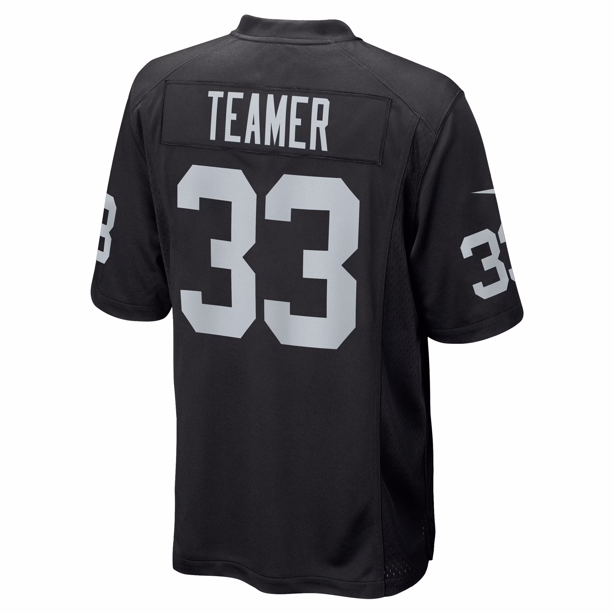 Roderic Teamer Las Vegas Raiders Game Jersey - Black