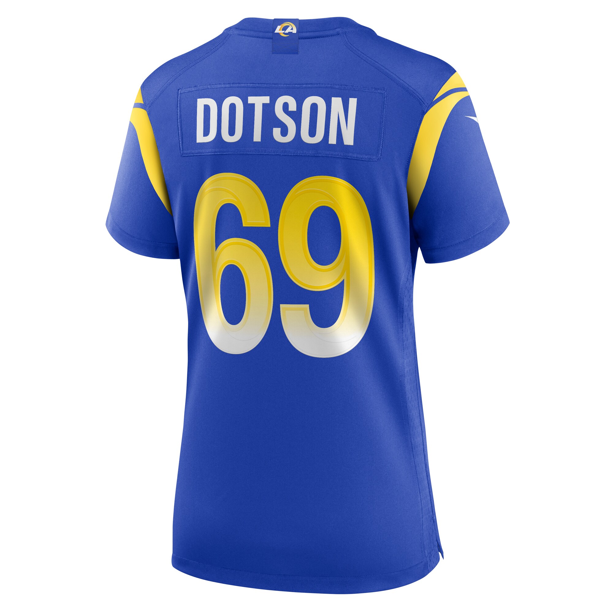 Kevin Dotson Los Angeles Rams Women's  Game Jersey -  Royal