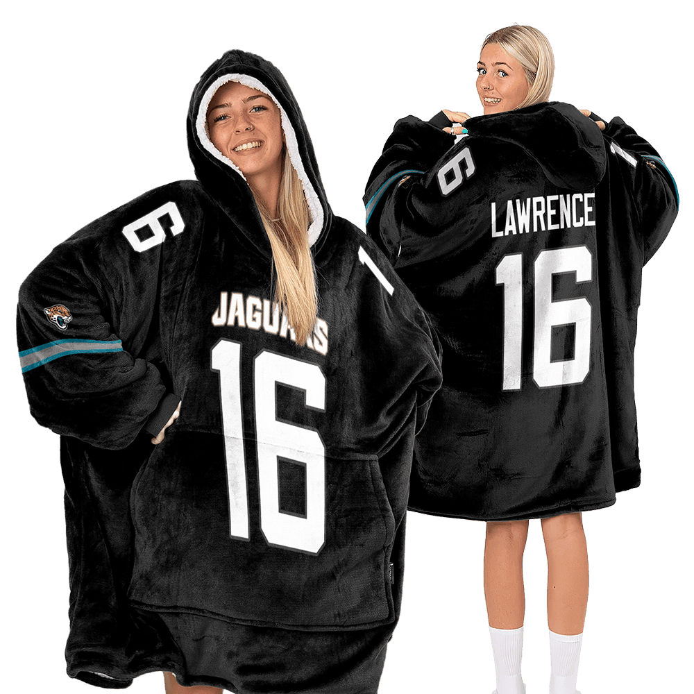 T.L 16 Jacksonville Football Unisex Blanket Hoodie