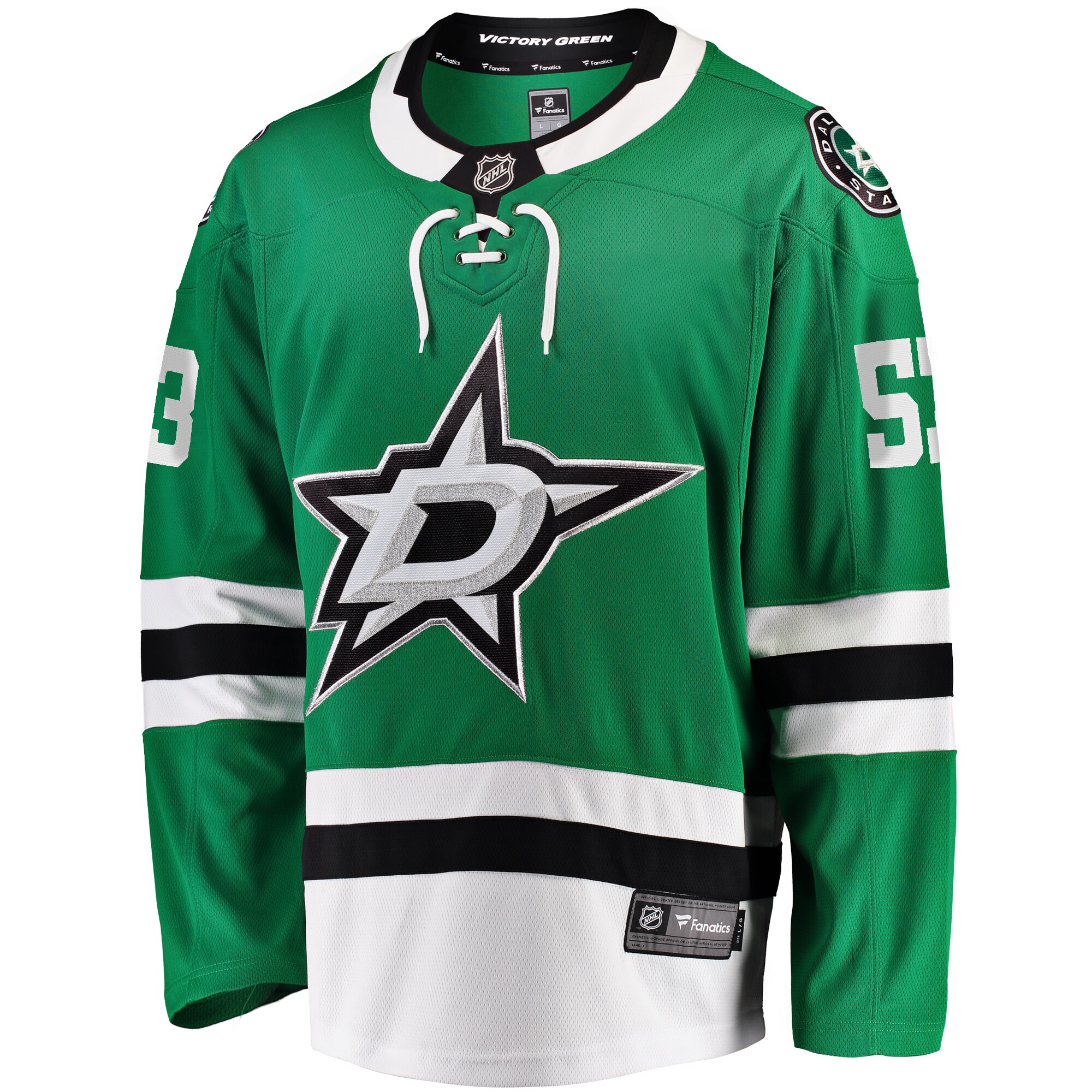 Wyatt Johnston Dallas Stars Home Breakaway Player Jersey - Kelly Green