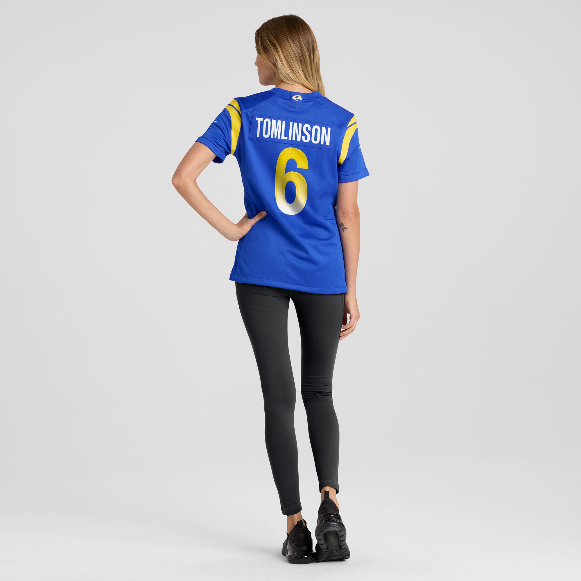 Tre'Vius Hodges-Tomlinson Los Angeles Rams Women's Team Game Jersey -  Royal