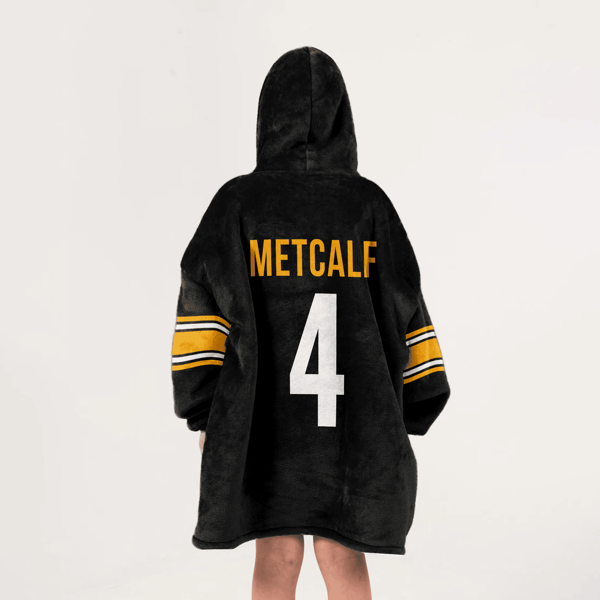 Kid 4 Pittsburgh Football Unisex Blanket Hoodie