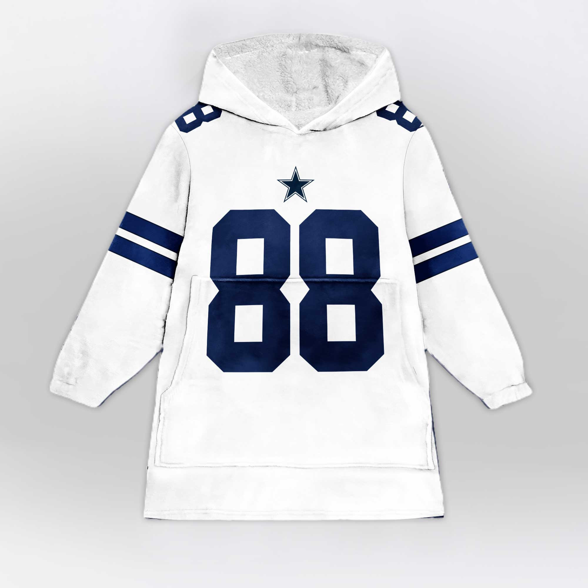 Adult C.D.L 88 Dallas Football Unisex Blanket Hoodie
