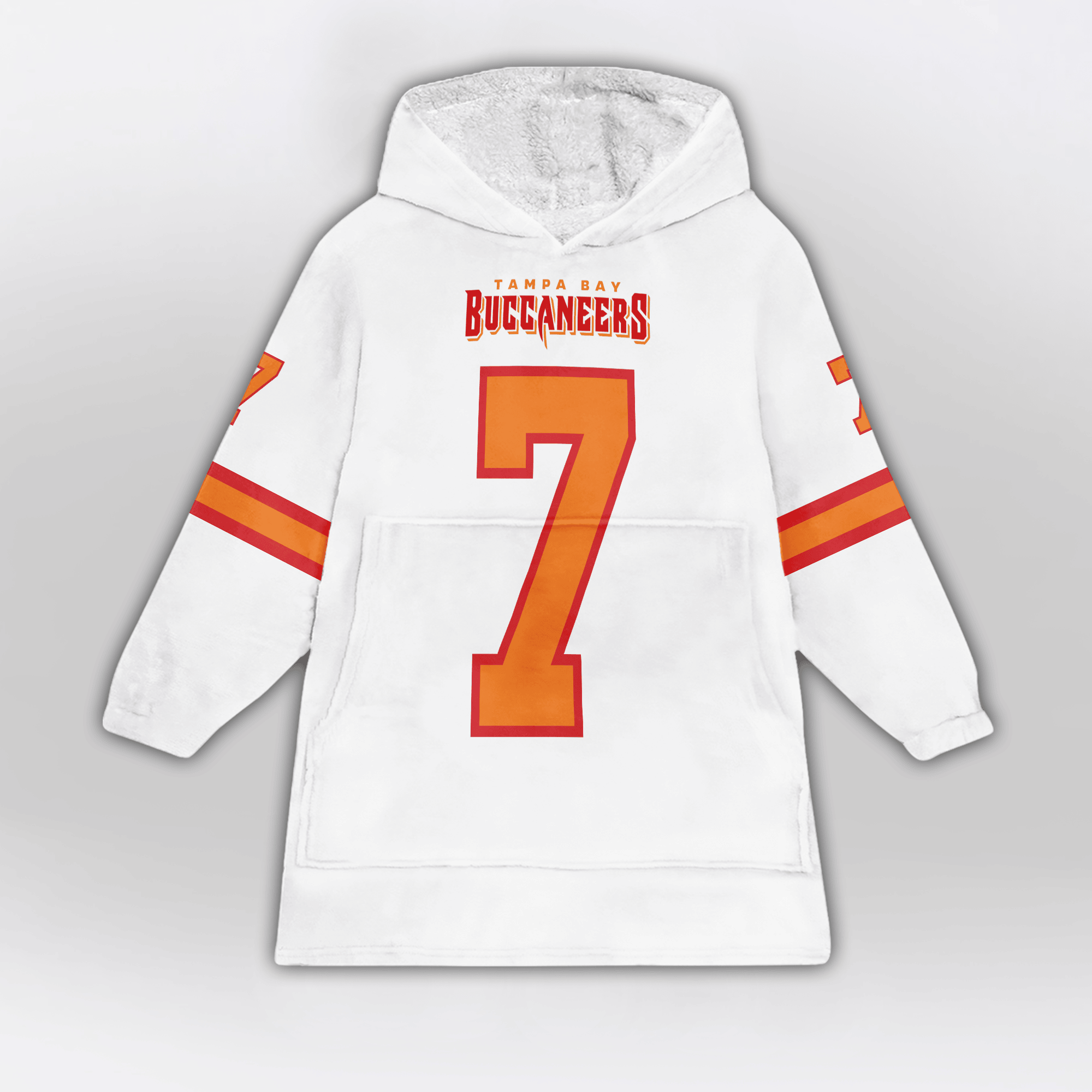 Adult B.I 7 Tampa Bay Football Unisex Blanket Hoodie