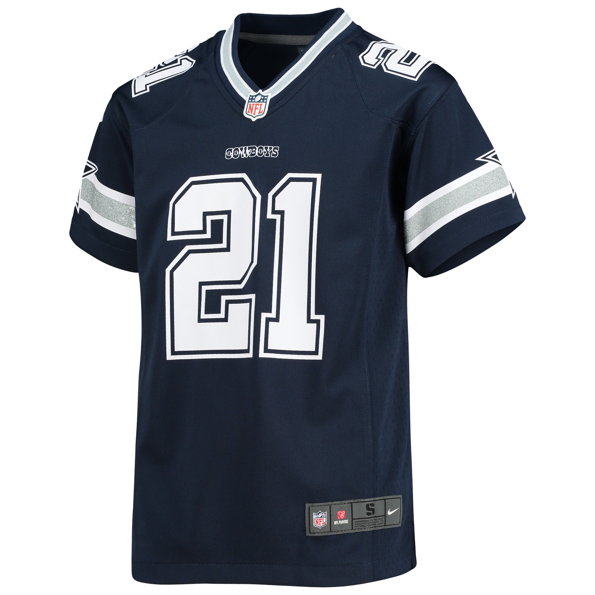 Ezekiel Elliott Dallas Cowboys  Youth Player Game Jersey - Navy