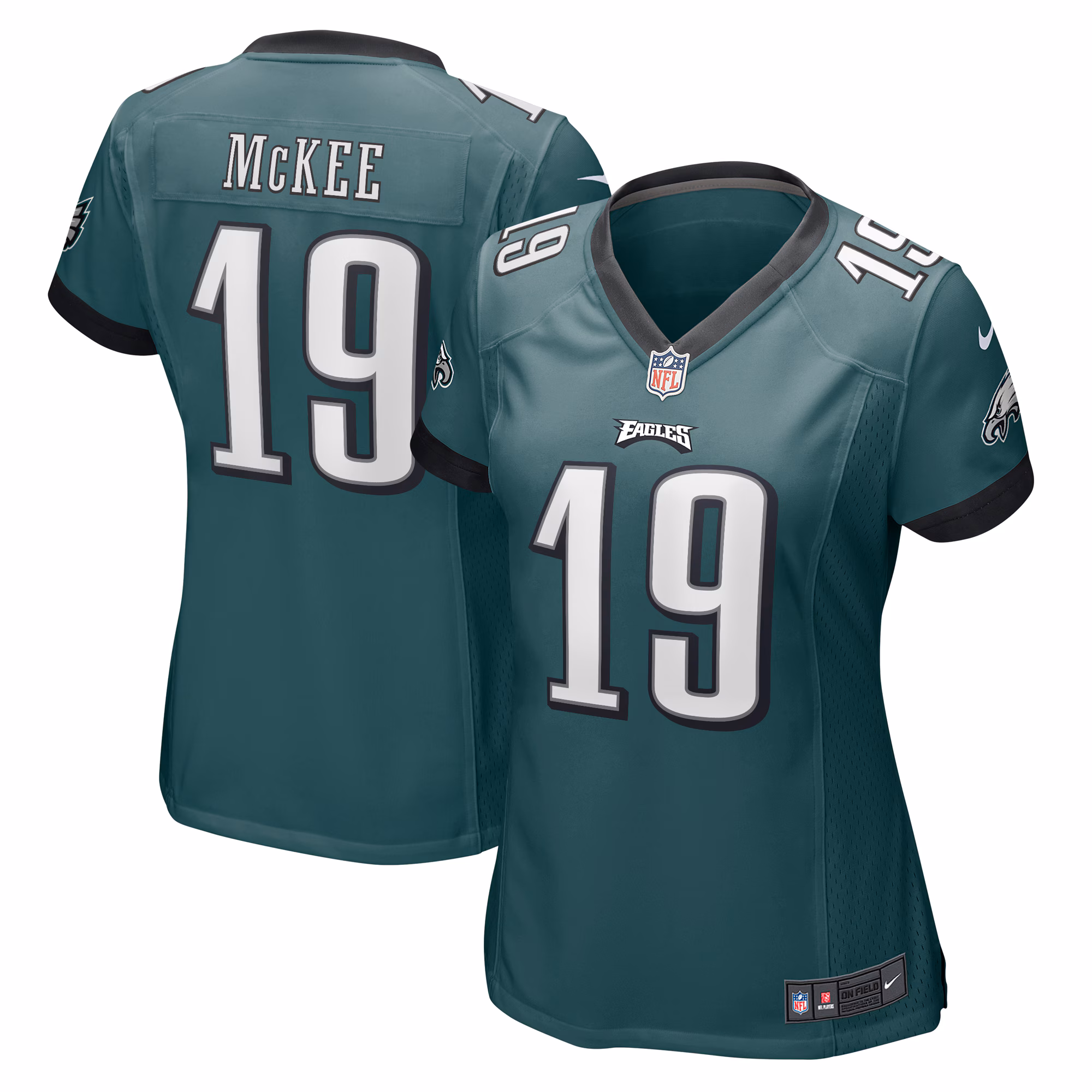 Tanner McKee Philadelphia Eagles Women's Team Game Jersey - Midnight Green