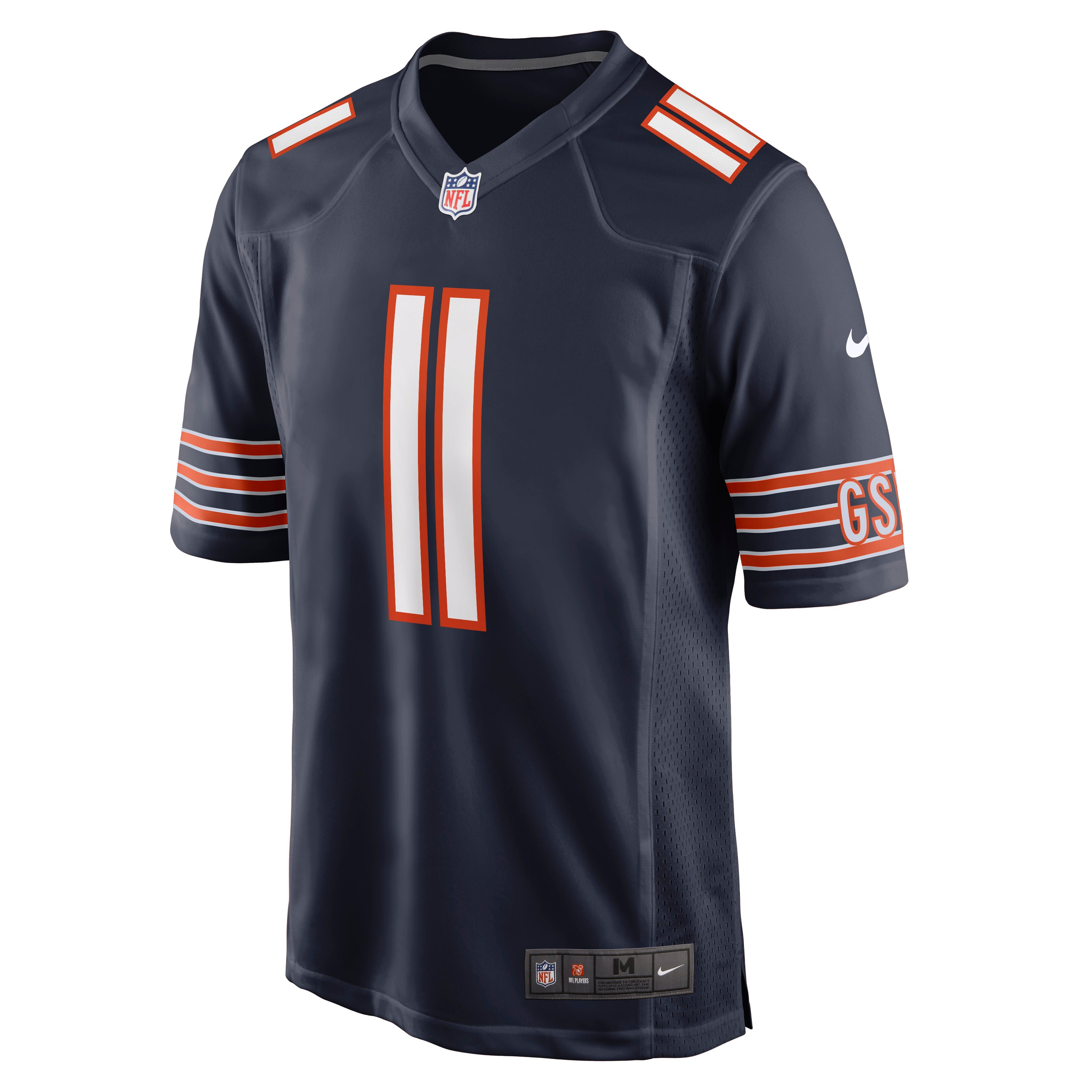 Darnell Mooney Chicago Bears  Game Jersey - Navy