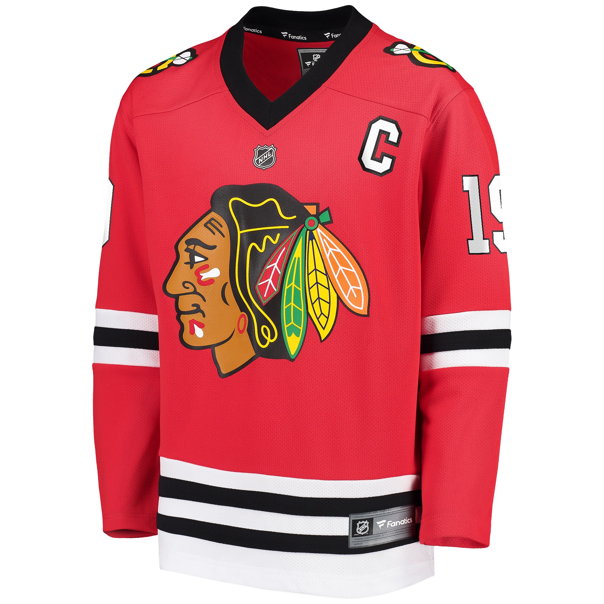Jonathan Toews Chicago Blackhawks Youth Replica Player Jersey - Red