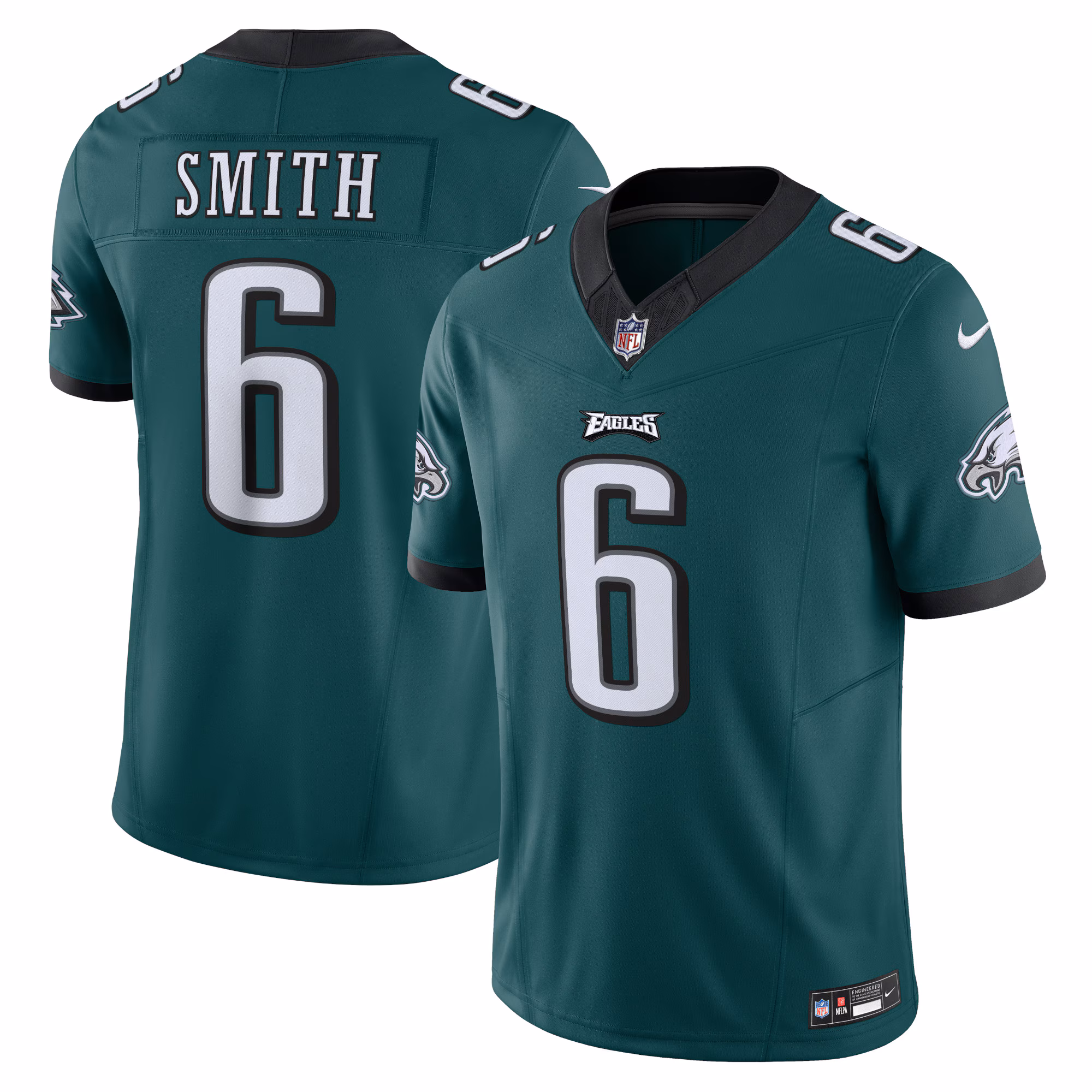DeVonta Smith #6 Philadelphia Eagles Vapor F.U.S.E. Limited Jersey - Green