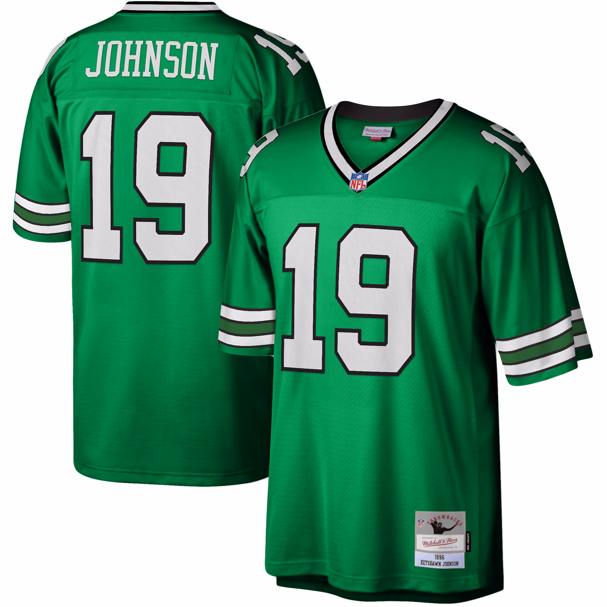 Keyshawn Johnson New York Jets Legacy Replica Jersey - Green