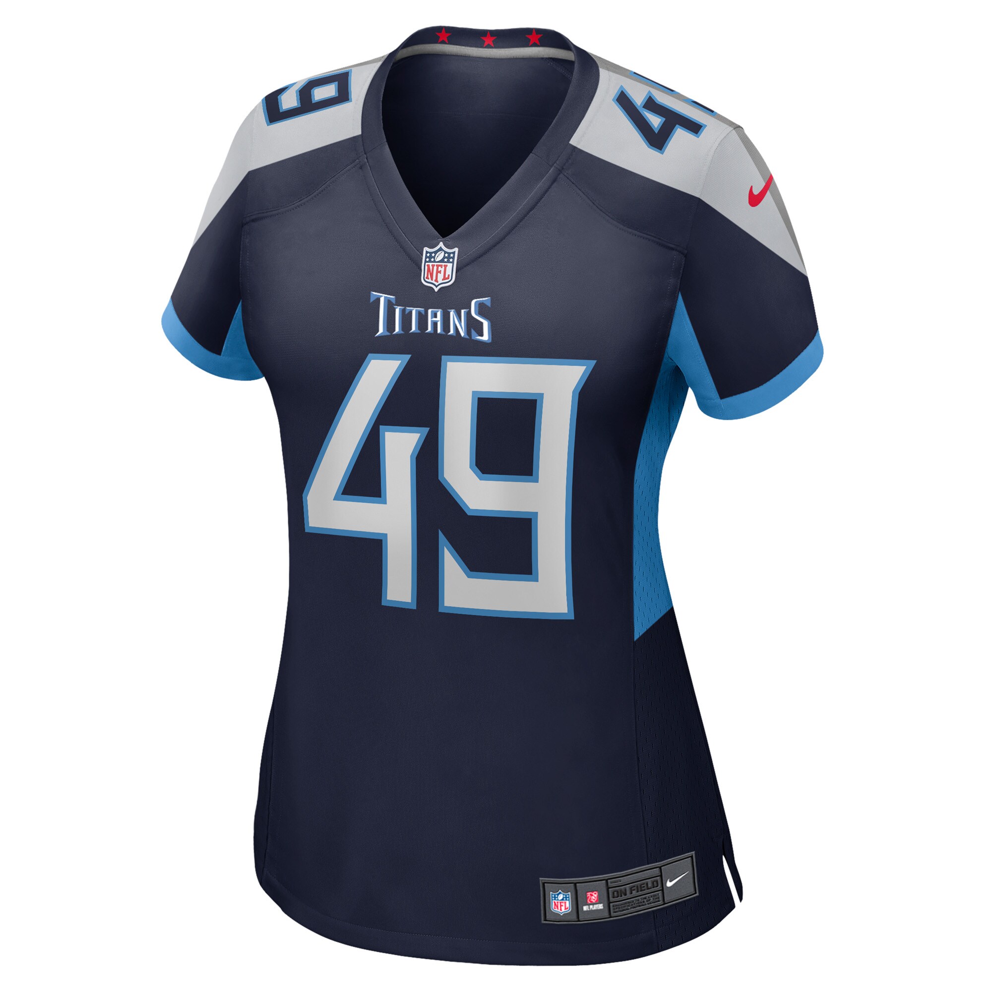 Thomas Odukoya Tennessee Titans  Women's Game Player Jersey - Navy