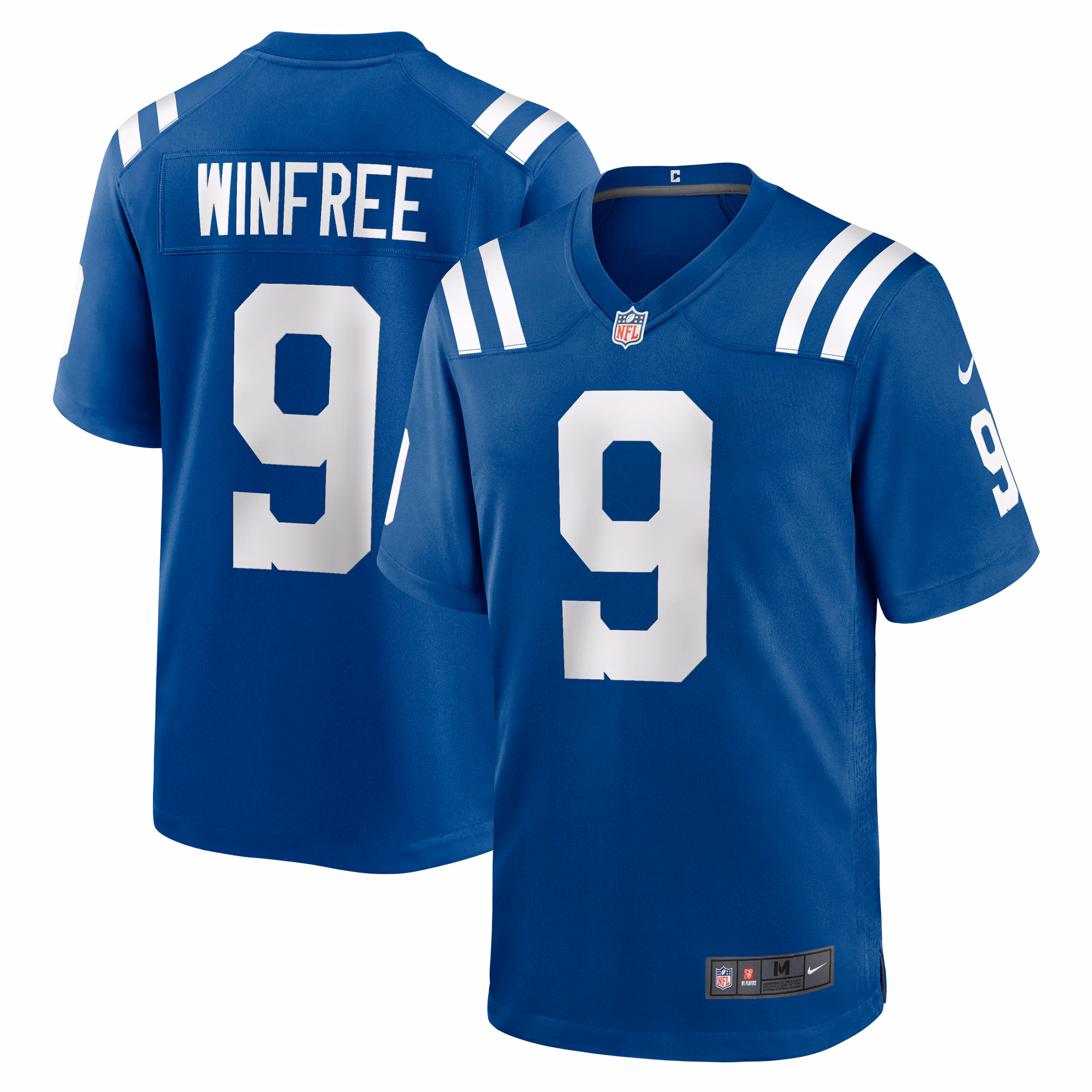 Juwann Winfree Indianapolis Colts Team Game Jersey -  Royal