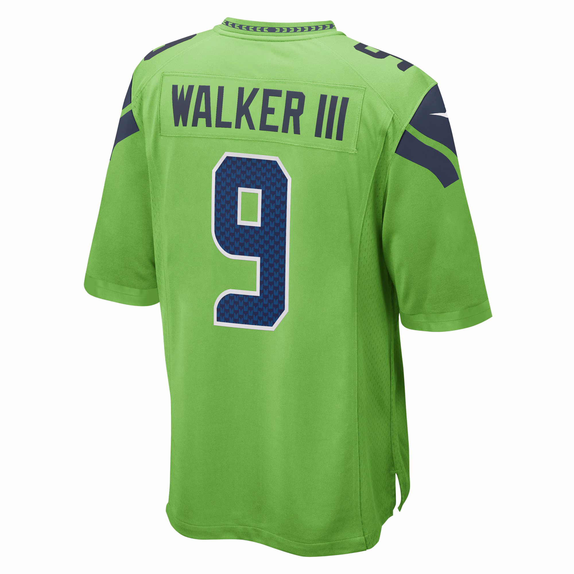 Kenneth Walker III Seattle Seahawks  Game Jersey - Neon Green