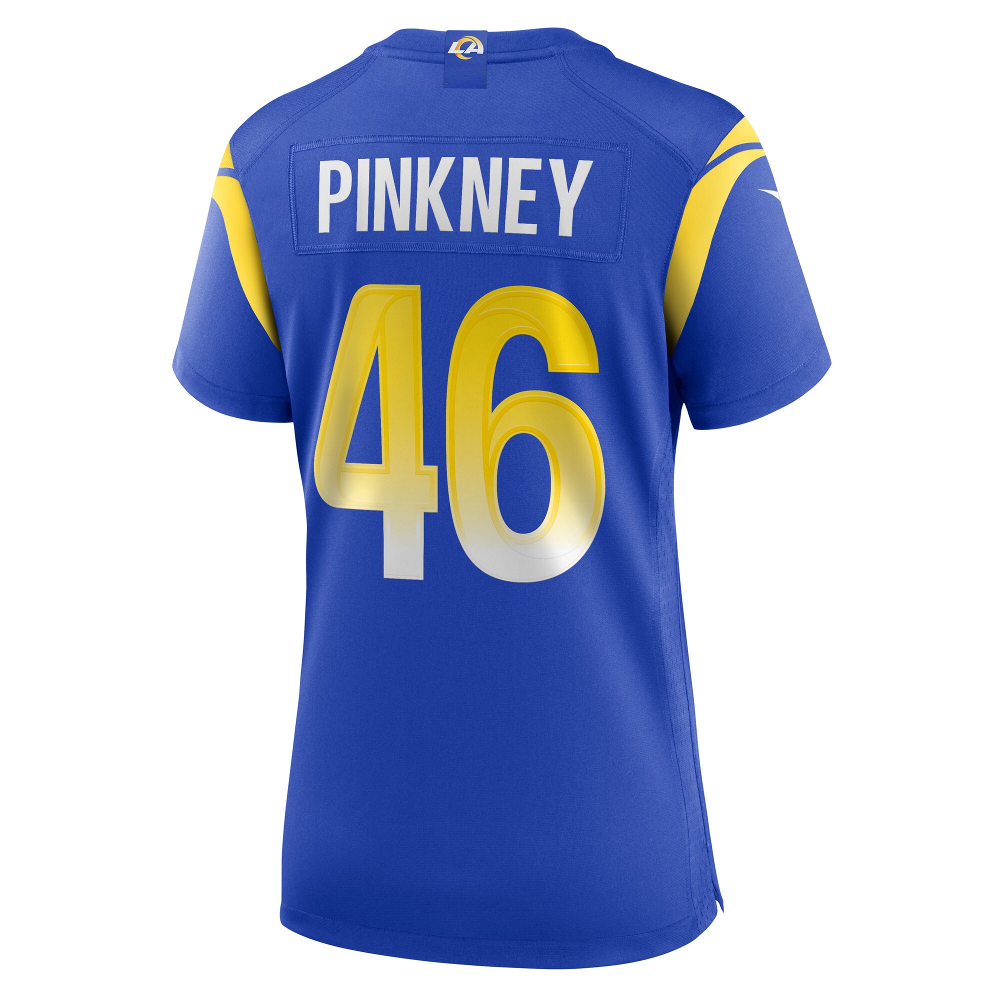 Jared Pinkney Los Angeles Rams  Women's Game Player Jersey - Royal