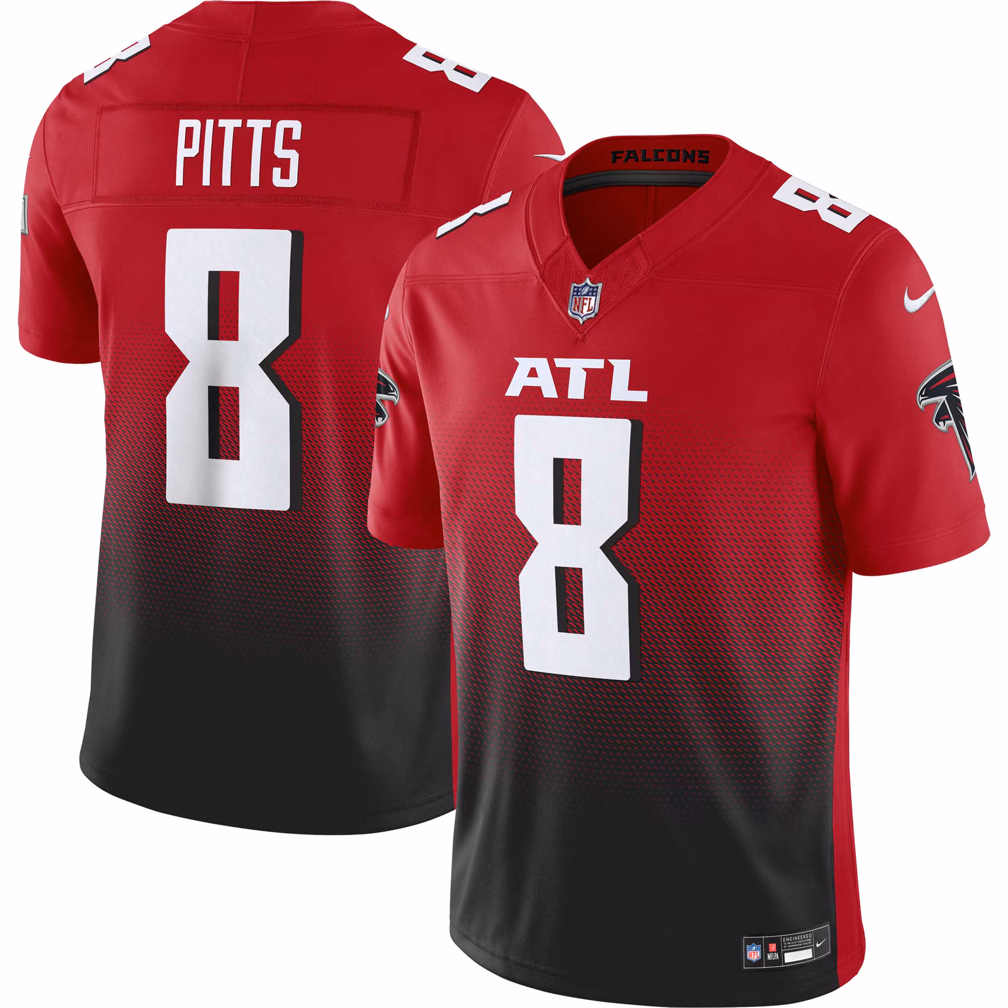 Kyle Pitts Atlanta Falcons Vapor F.U.S.E. Limited Jersey - Red