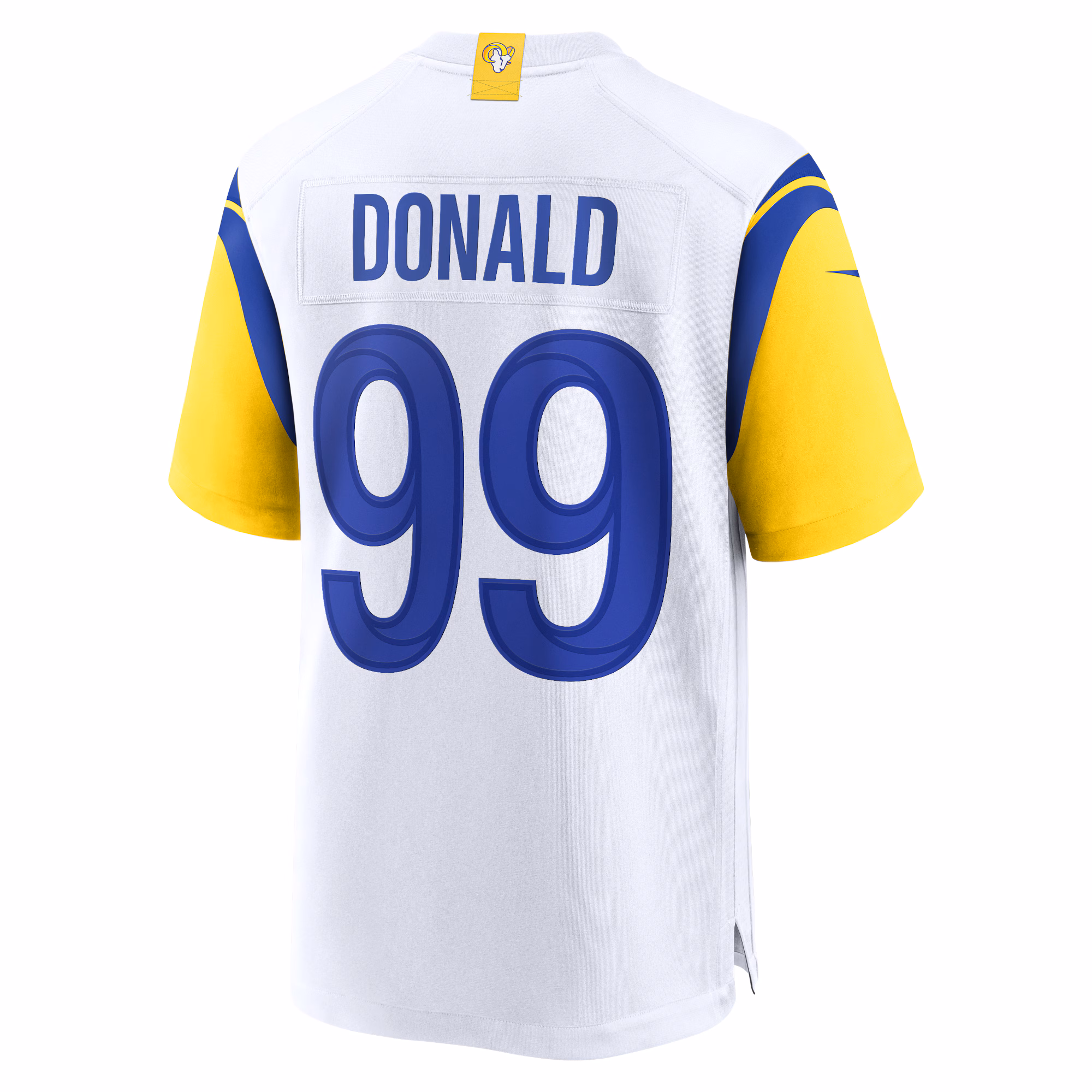 Aaron Donald Los Angeles Rams Game Jersey - Bone
