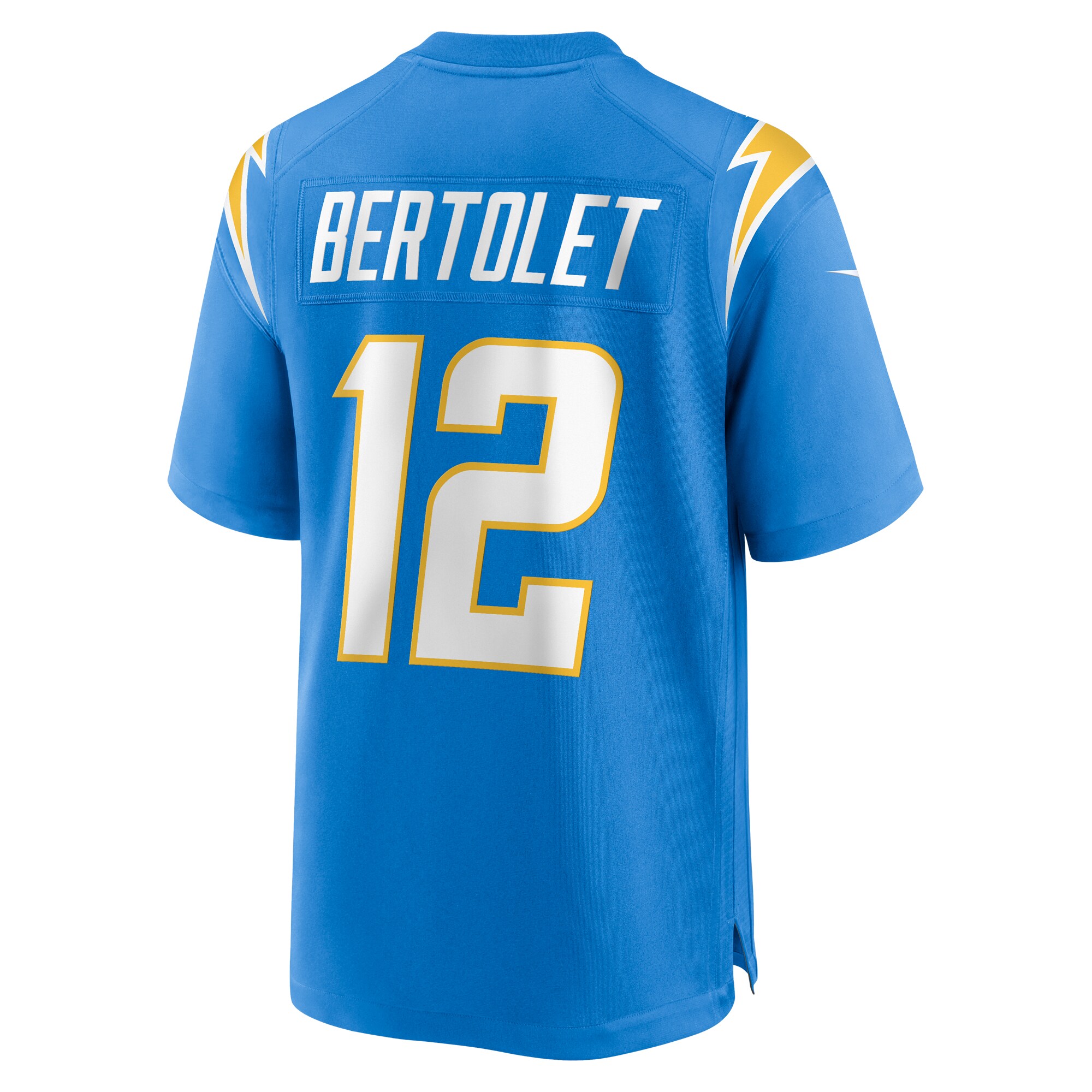 Taylor Bertolet Los Angeles Chargers  Home Game Player Jersey - Powder Blue
