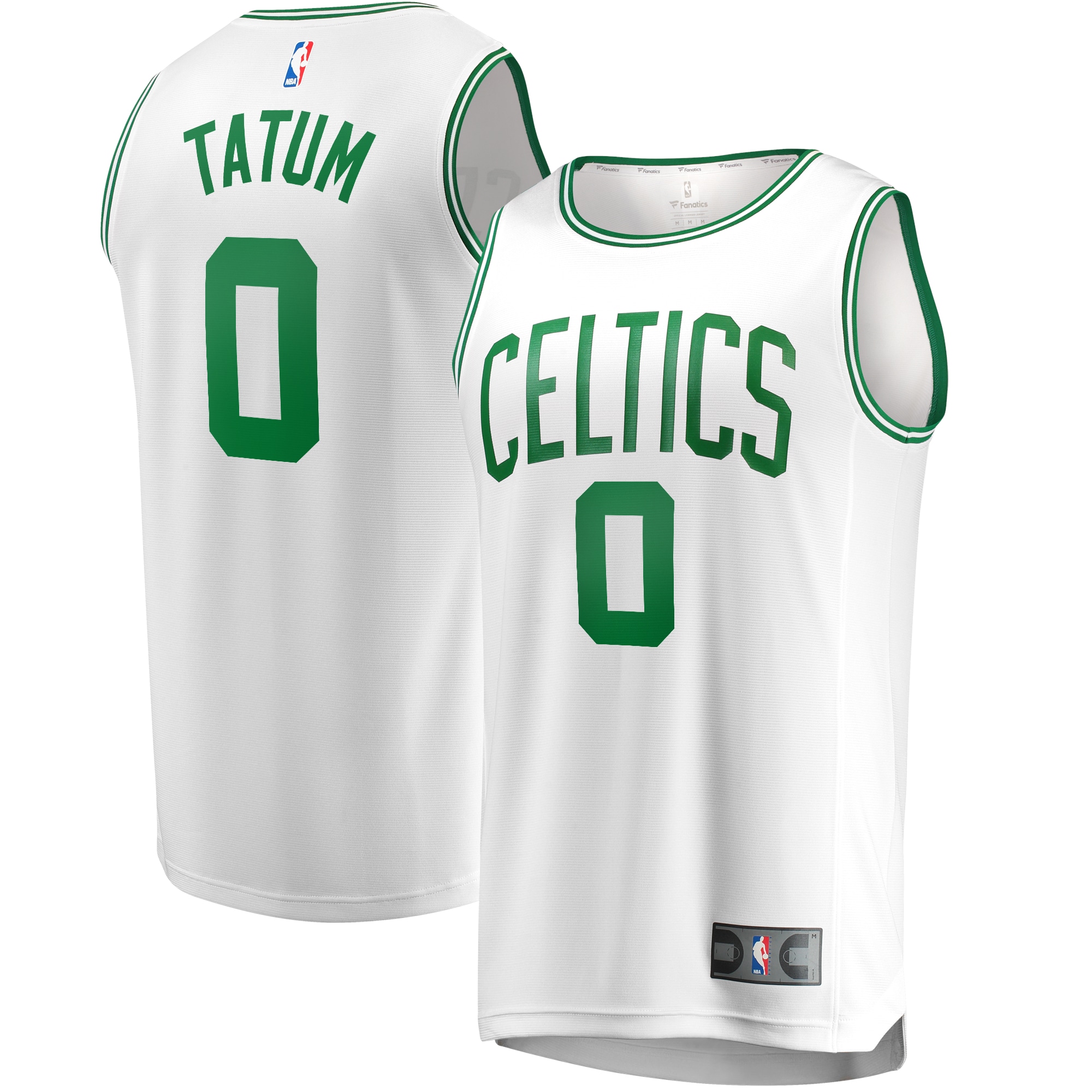 Jayson Tatum Boston Celtics  Youth Fast Break Replica Jersey White - Association Edition