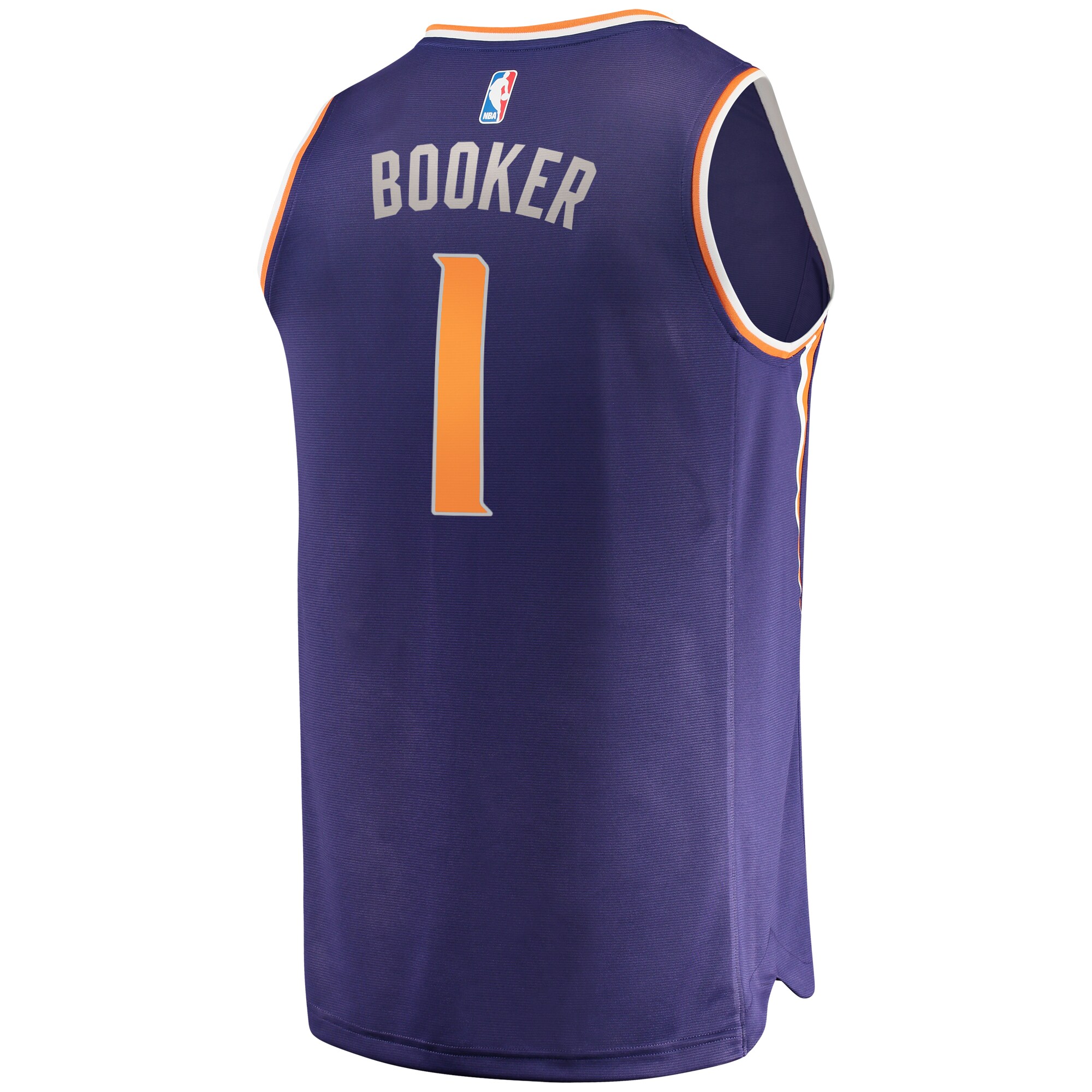 Devin Booker Phoenix Suns  Fast Break Replica Player Jersey - Icon Edition - Purple