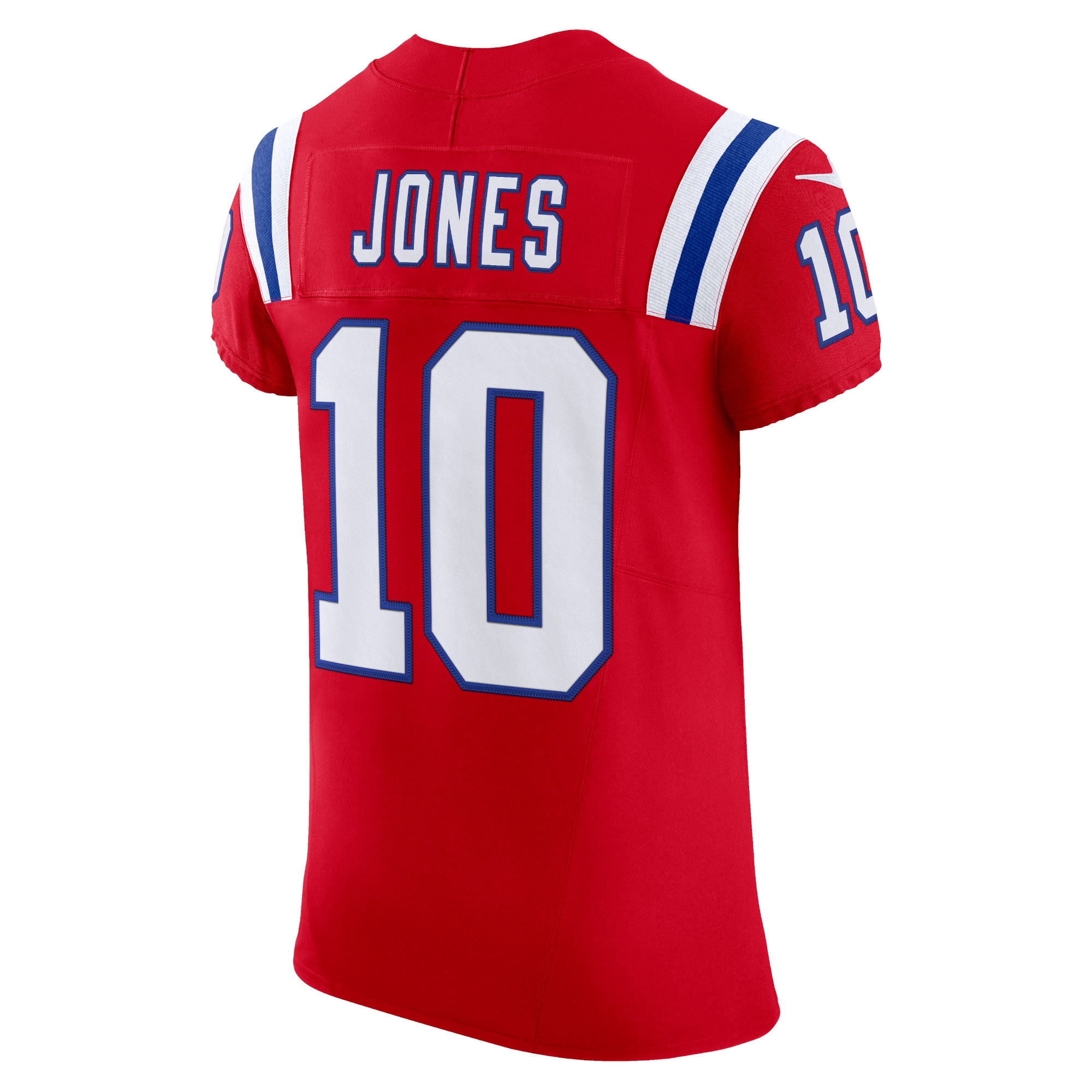 Mac Jones New England Patriots Alternate Vapor F.U.S.E. Elite Jersey - Red