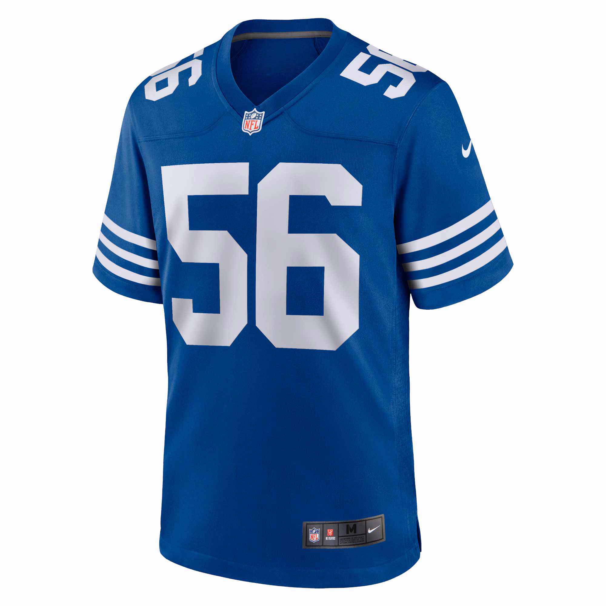 Men's Quenton Nelson Royal Indianapolis Colts Alternate Game Jersey