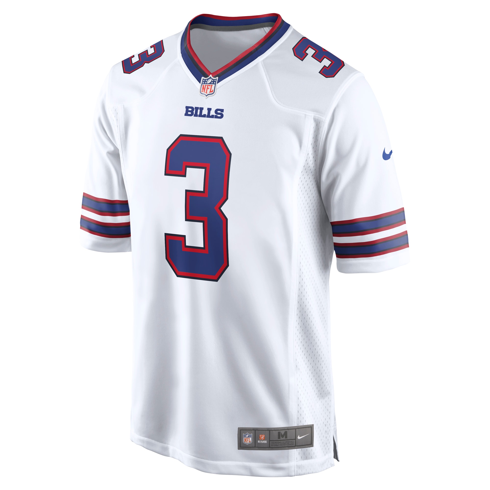 Damar Hamlin Buffalo Bills  Game Jersey - White