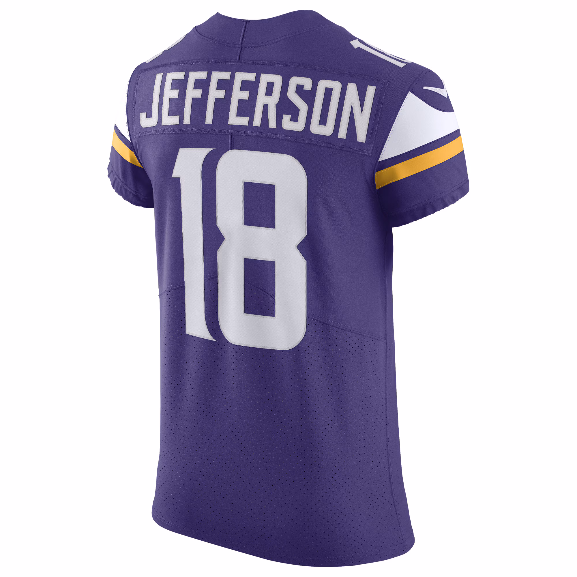 Justin Jefferson Minnesota Vikings Home Vapor Elite Jersey - Purple